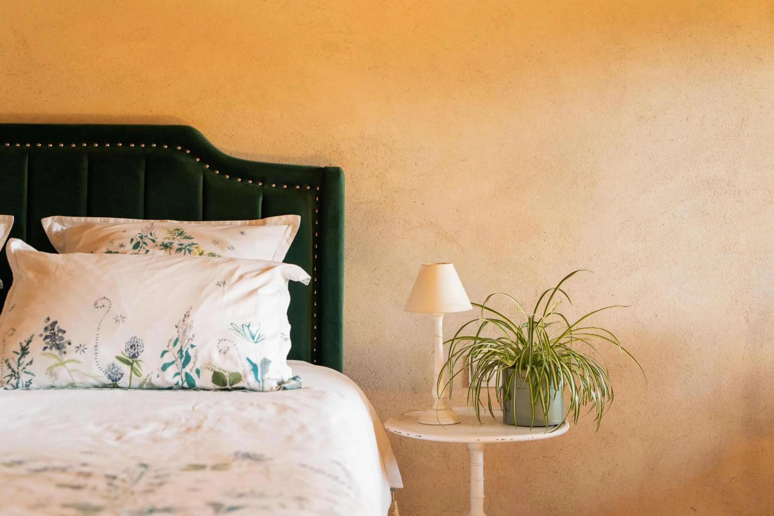 Bed in Le domaine de la Rivalière