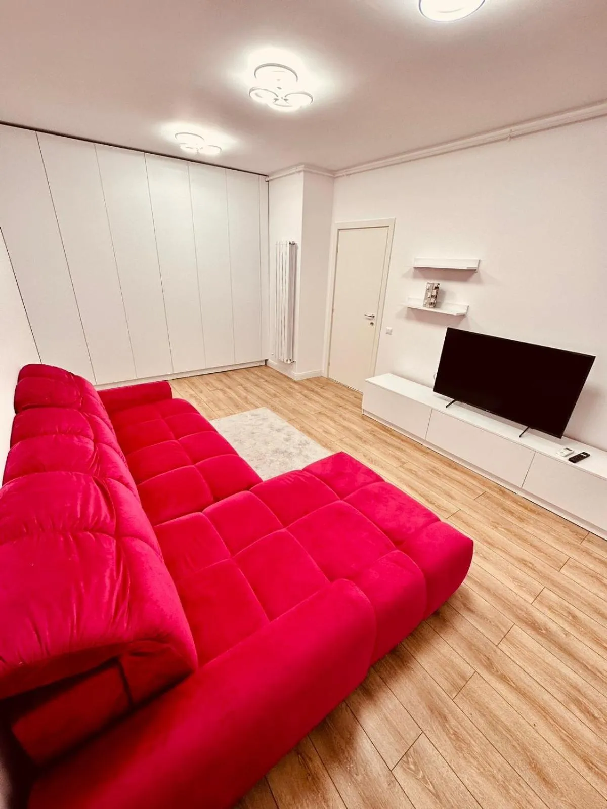 Seating area in Avangarde Apartment
