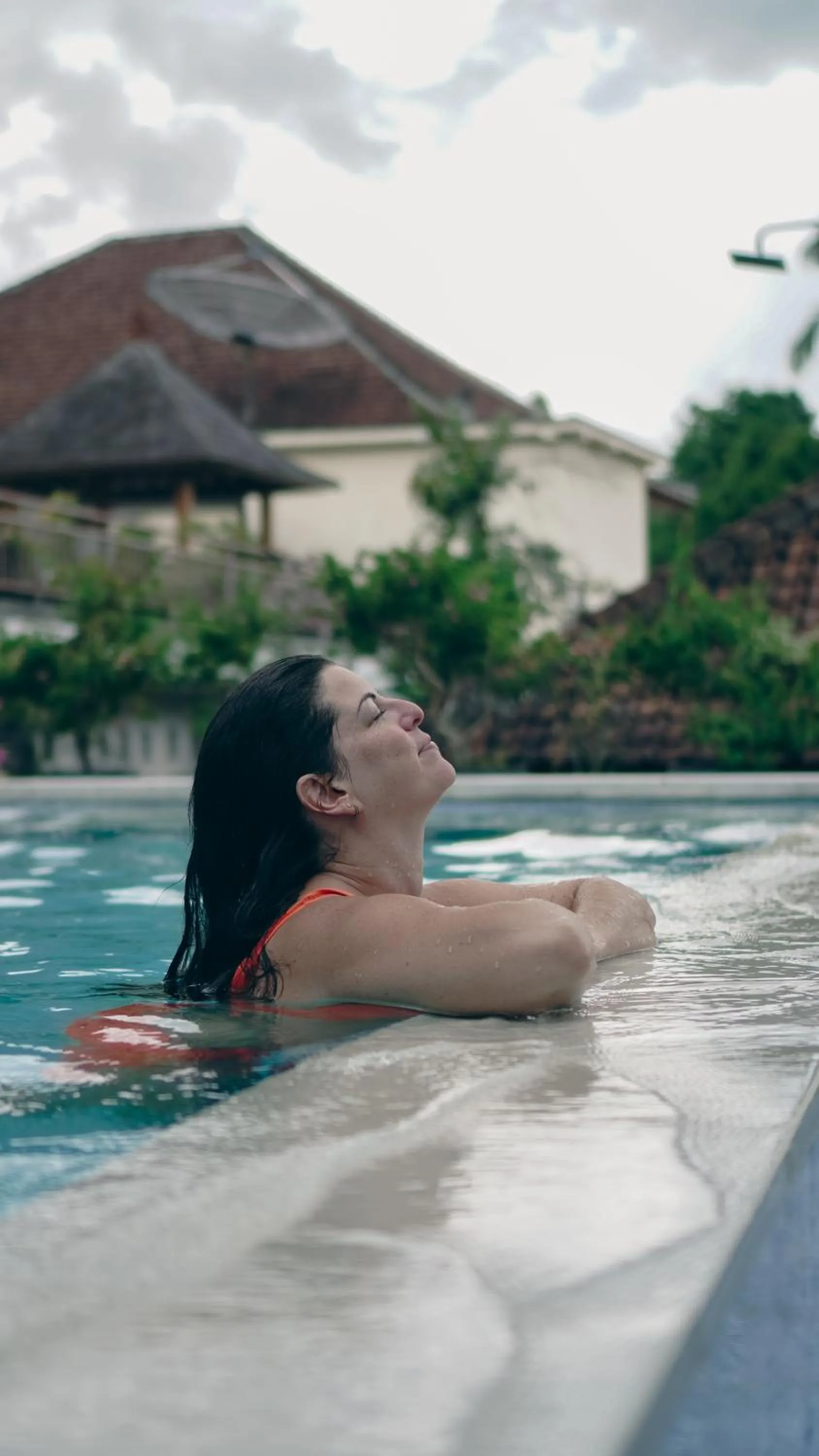 Pool view in VILLA IPSA