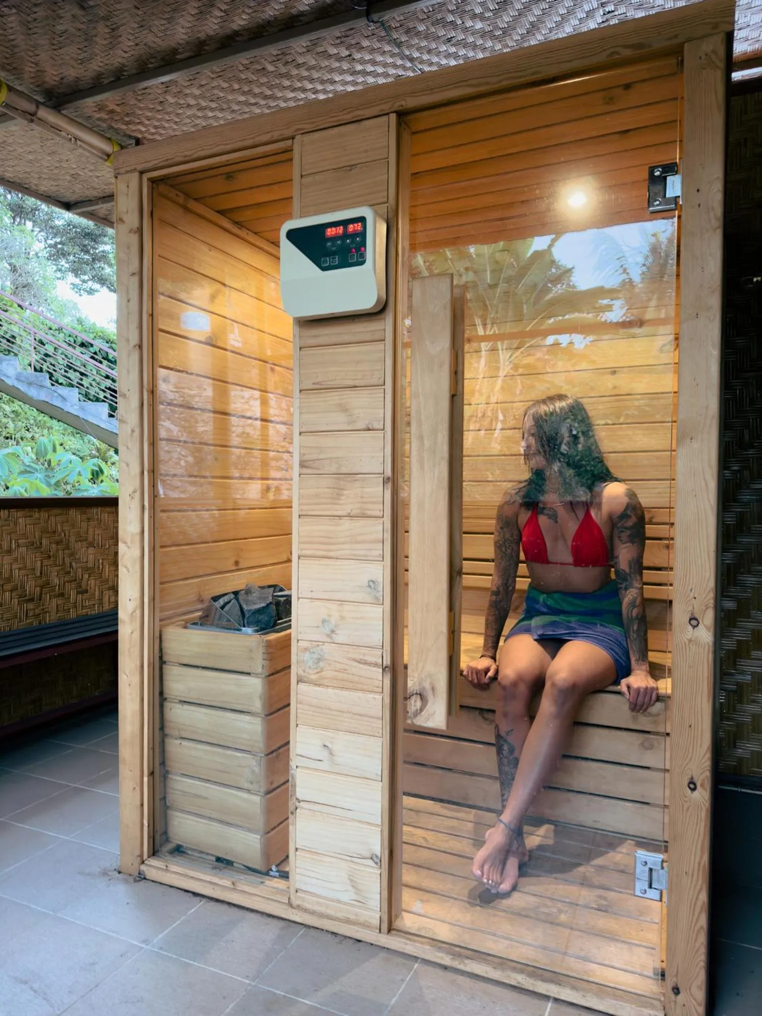 Sauna in VILLA IPSA