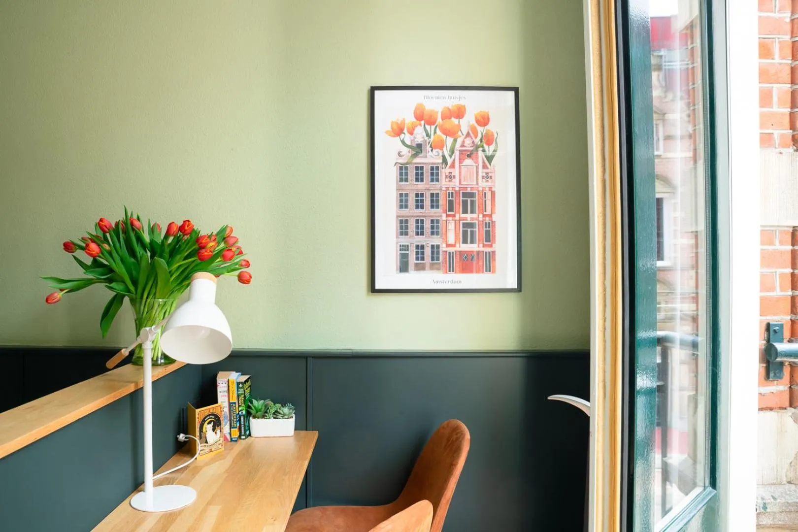 Decorative detail in Hotel La Bohème