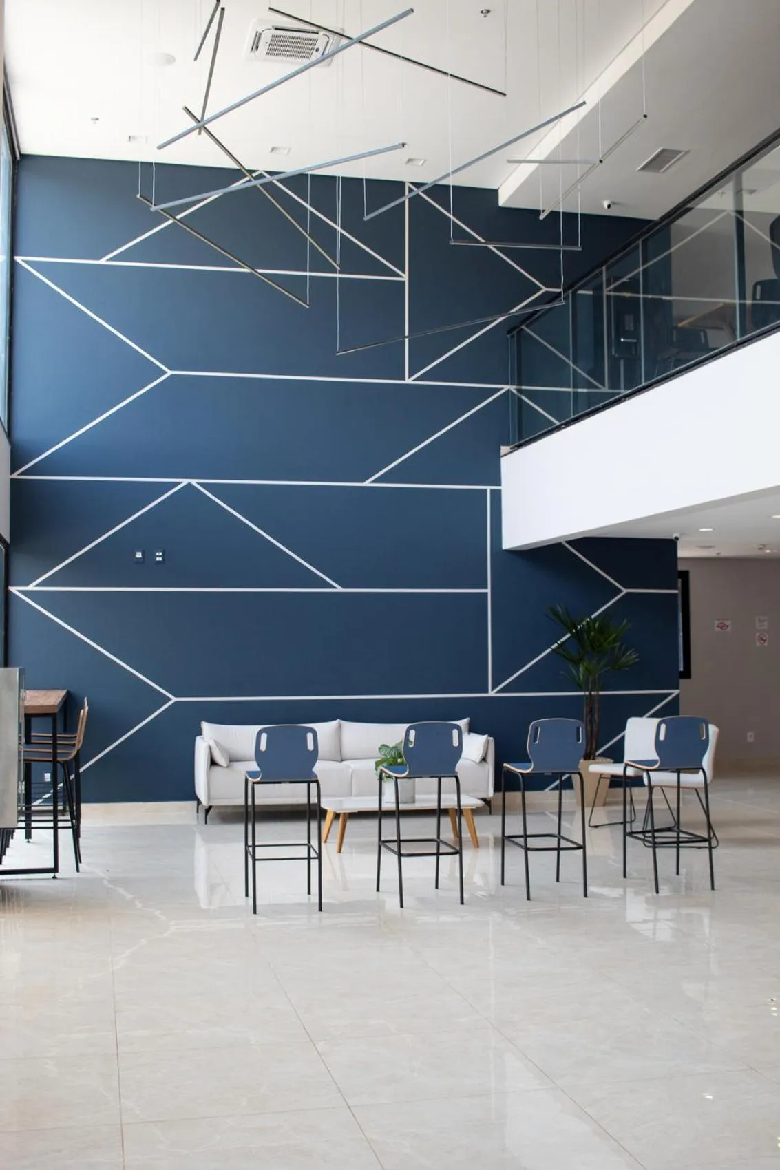 Seating area in Comfort Hotel Presidente Prudente