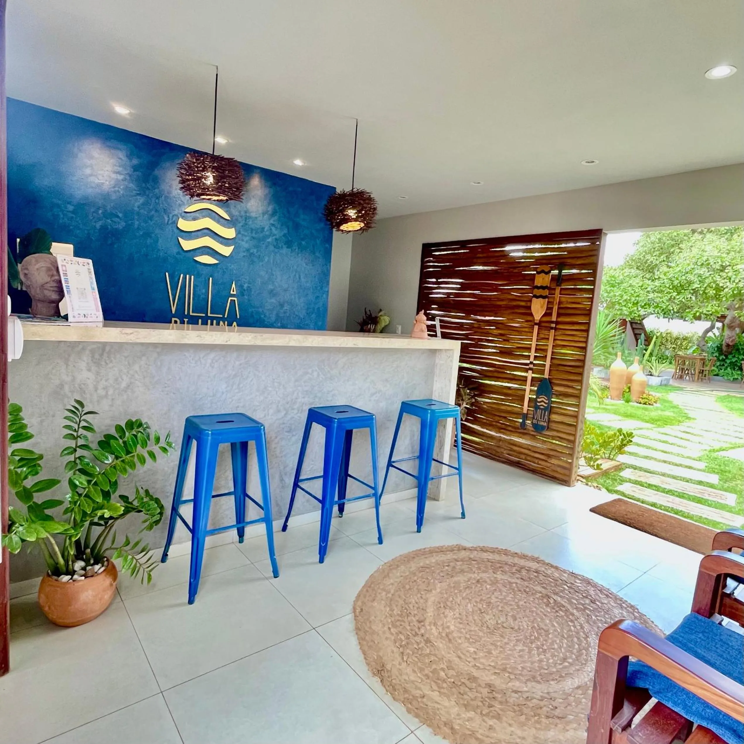 Lobby or reception in Pousada Villa di Luna