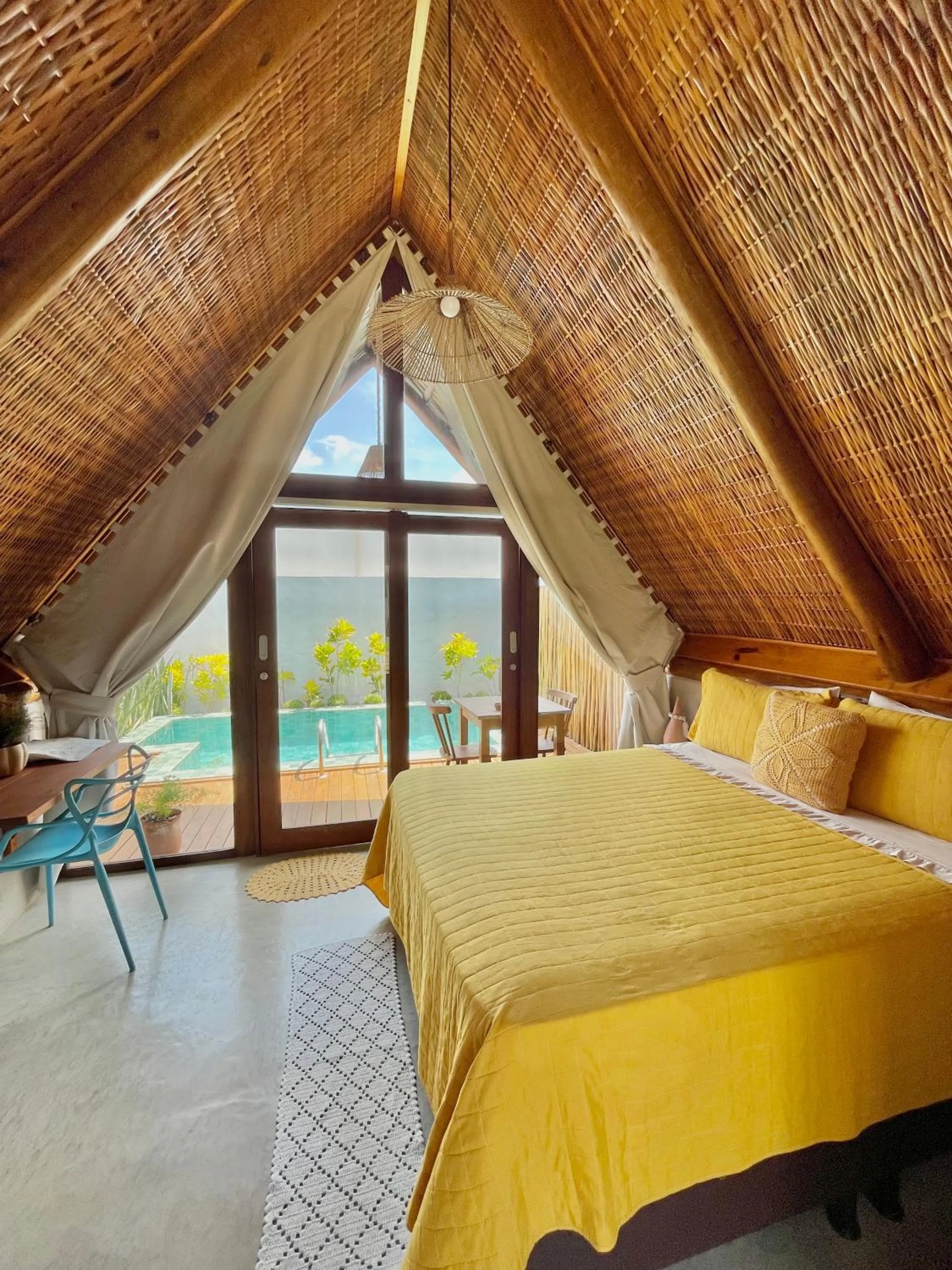 Bedroom, Bed in Pousada Villa di Luna