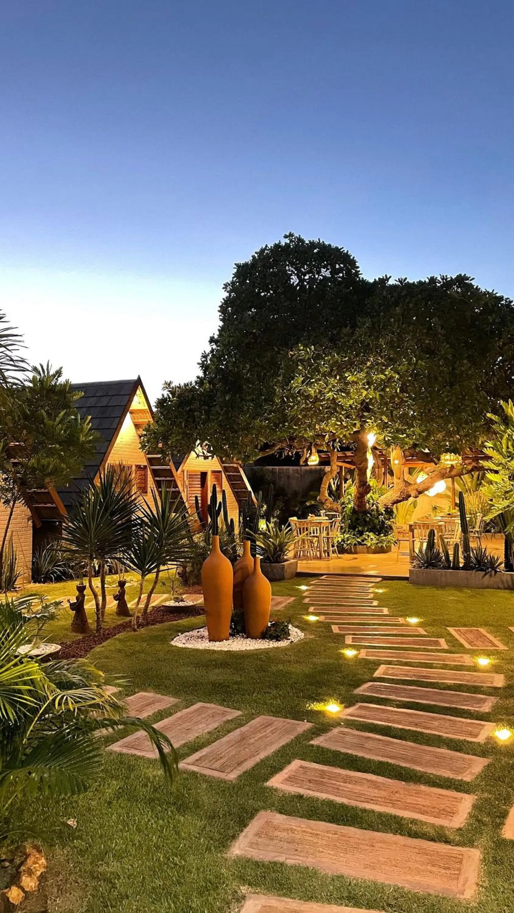 Garden in Pousada Villa di Luna