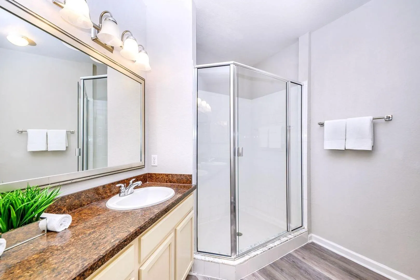 Shower in Upstay Pet-Friendly Condo 6 Minutes from Disney