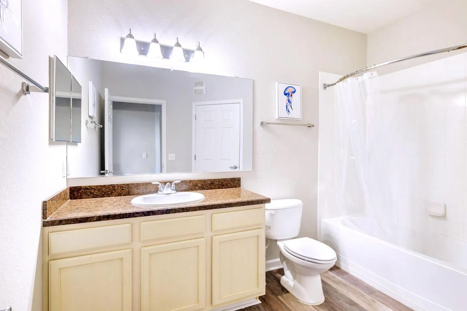 Shower in Upstay Pet-Friendly Condo 6 Minutes from Disney