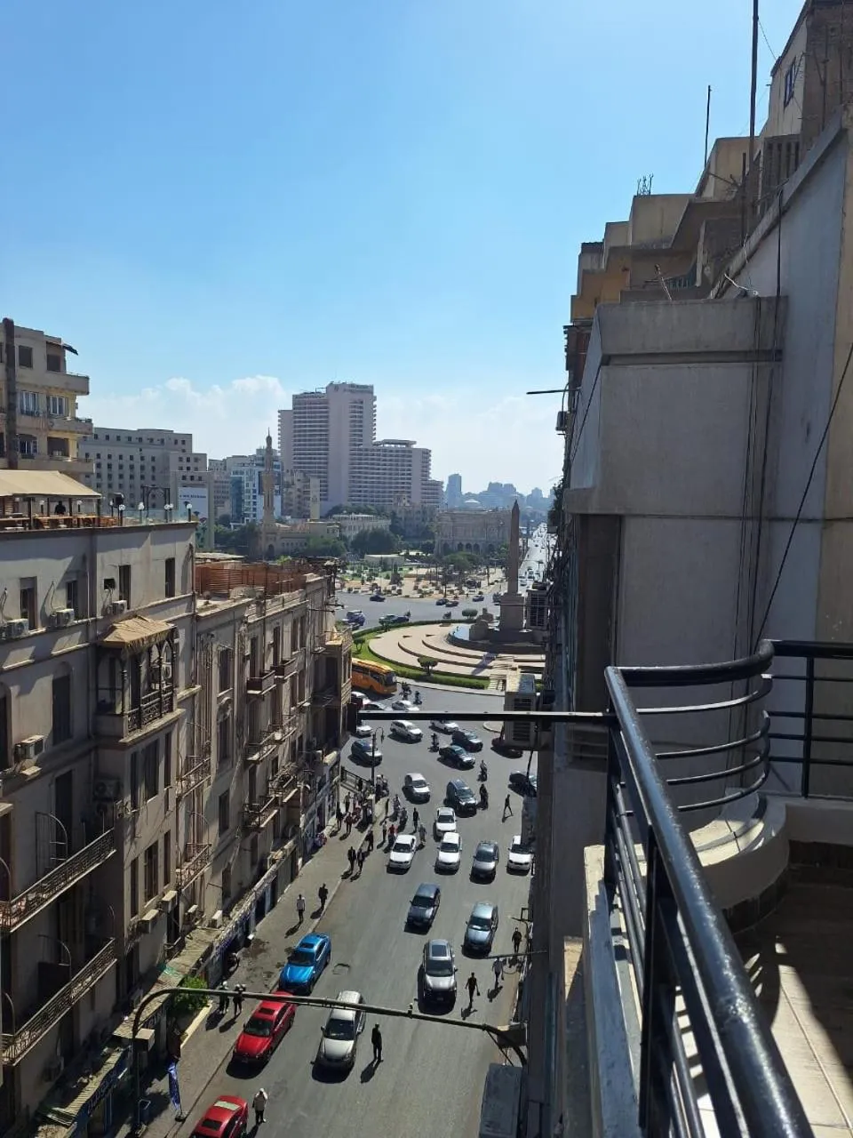 City view in downtown Family Suites