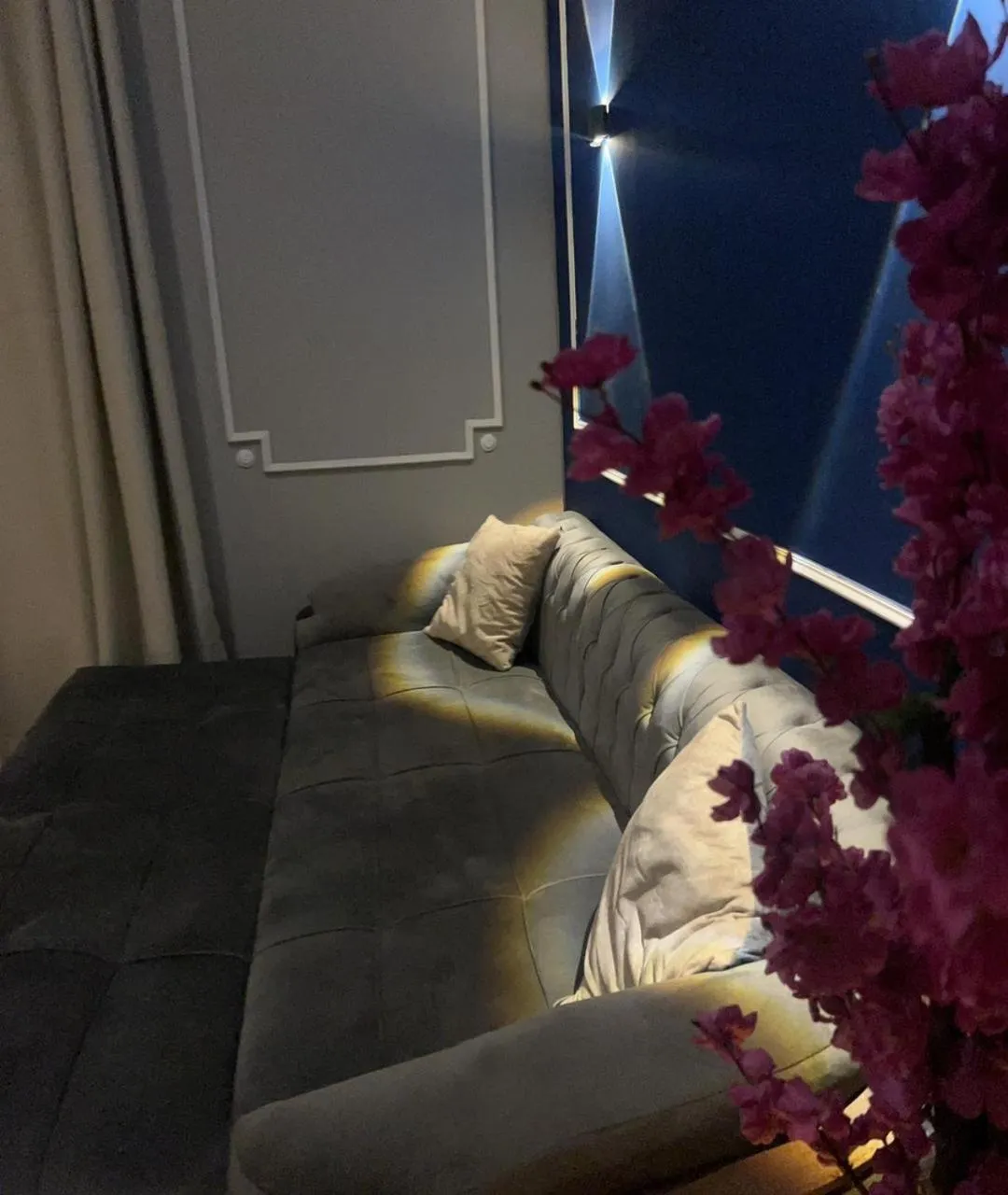 Living room in downtown Family Suites