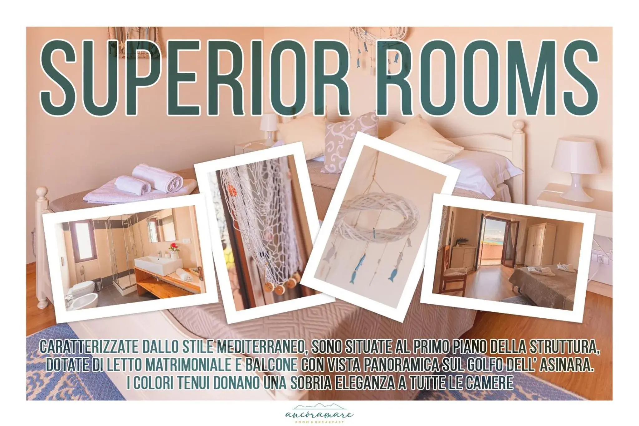 Double Room with Balcony and Sea View in Ancóramare Double Room with Balcony and Sea View in Ancóramare