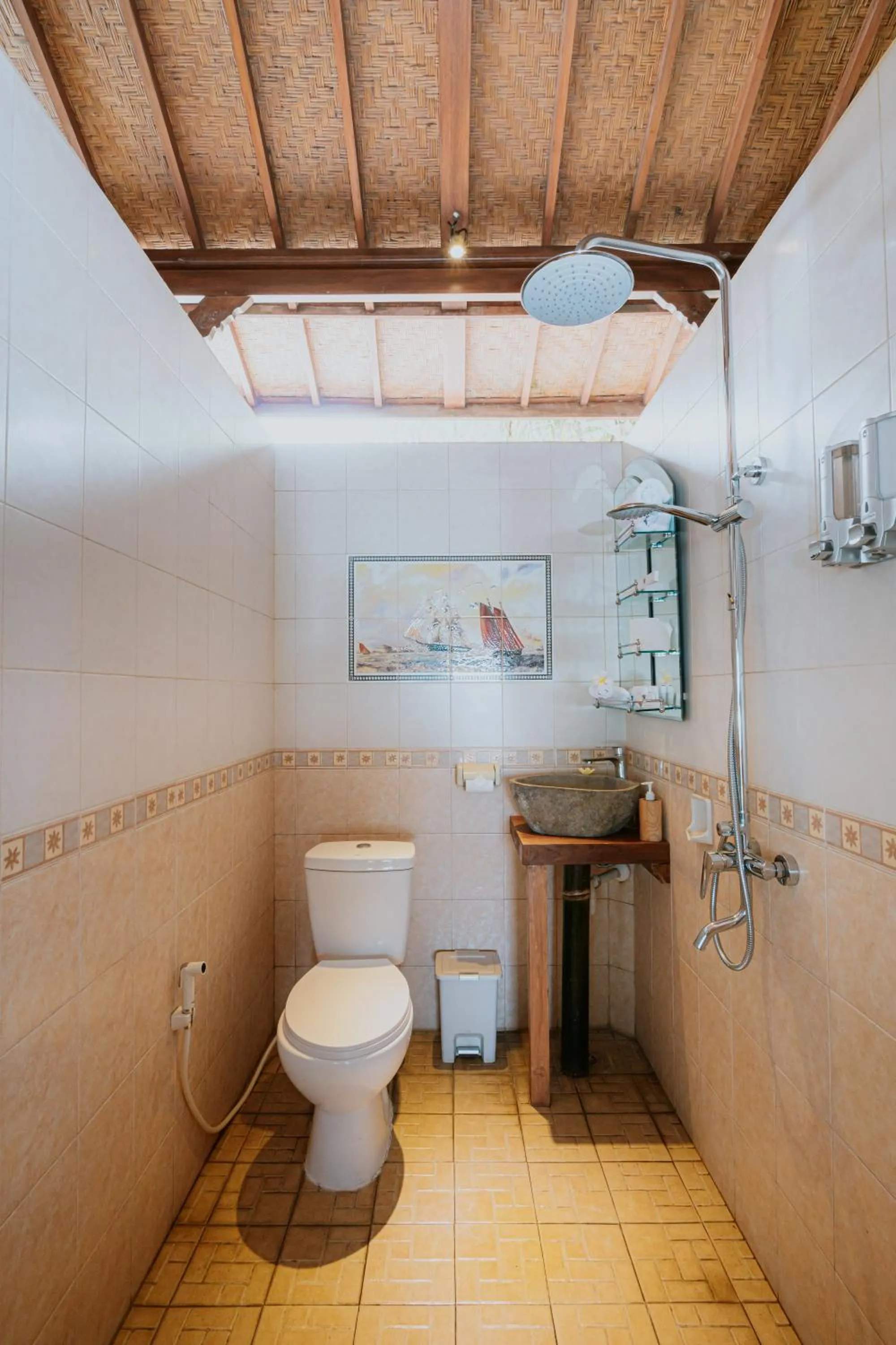 Shower in Bali Hai Island Resort