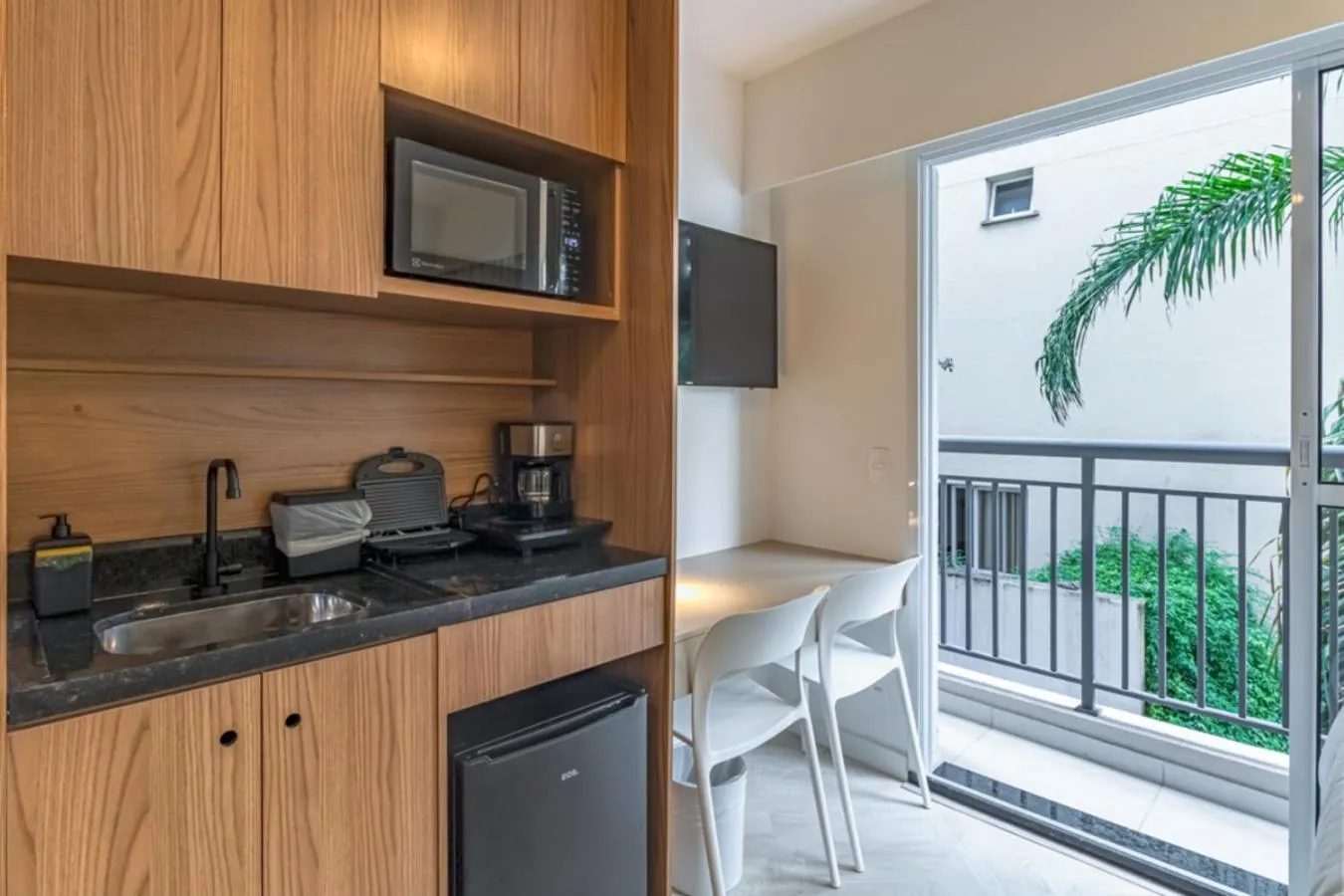 Kitchen or kitchenette in 360 Ascent Paulista