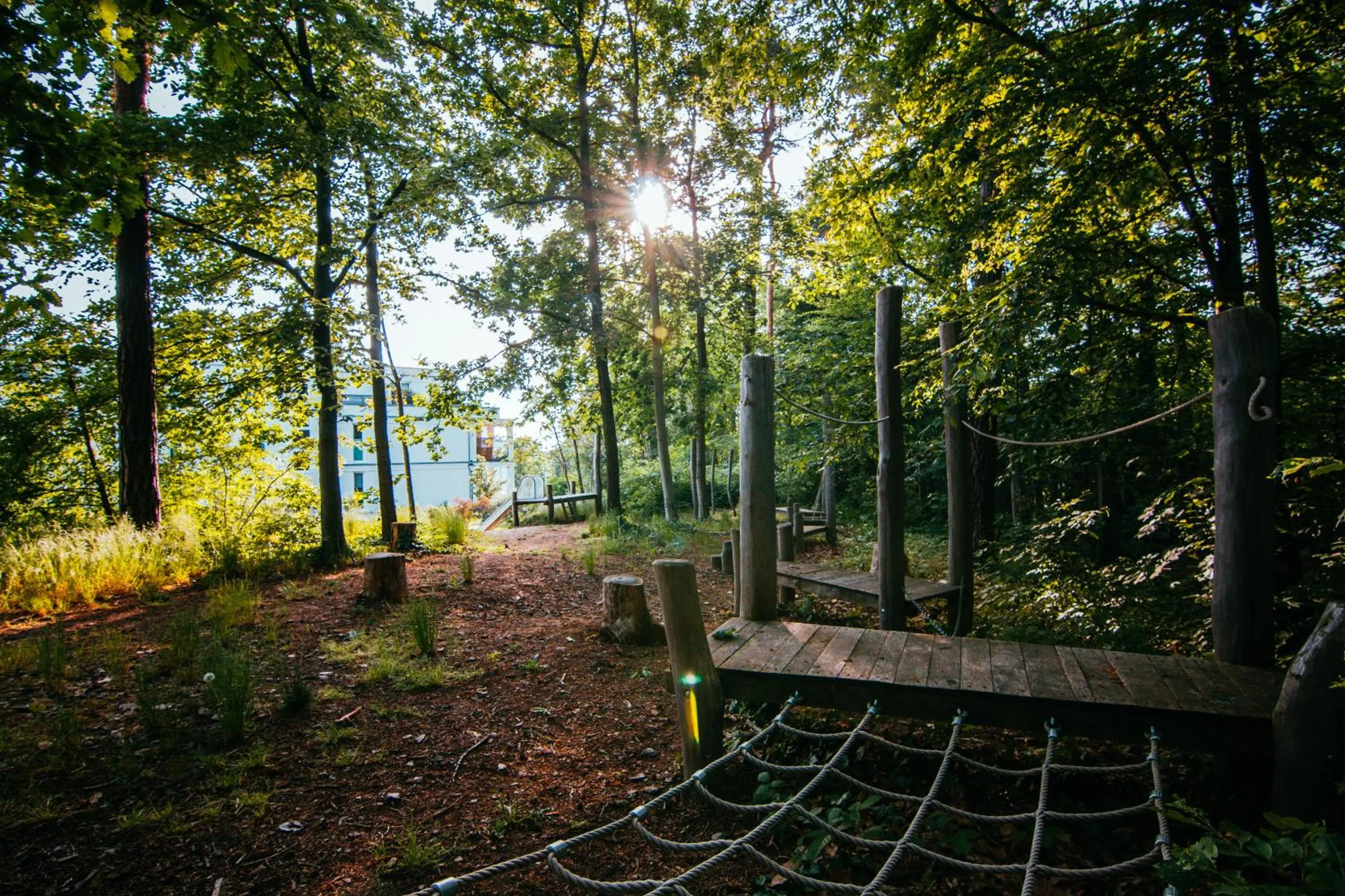 Natural landscape in Oasis Appart - Wohnen im Königspark - Elbhang Dresden - große Terrasse - Netflix - TG