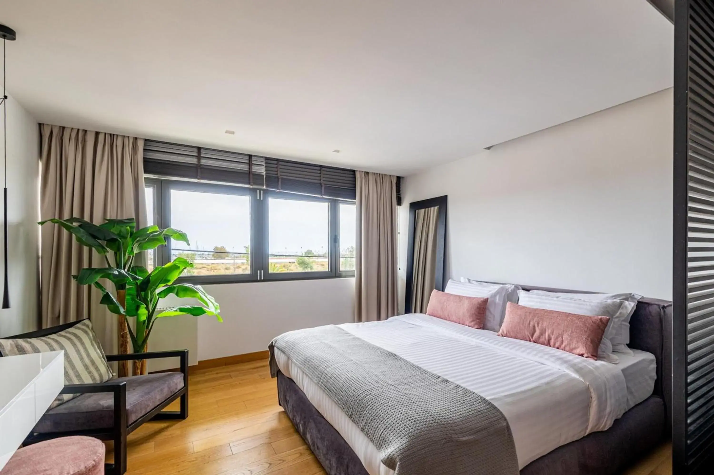 One-Bedroom House in Earth Boutique Apartments next to Stavros Niarchos One-Bedroom House in Earth Boutique Apartments next to Stavros Niarchos