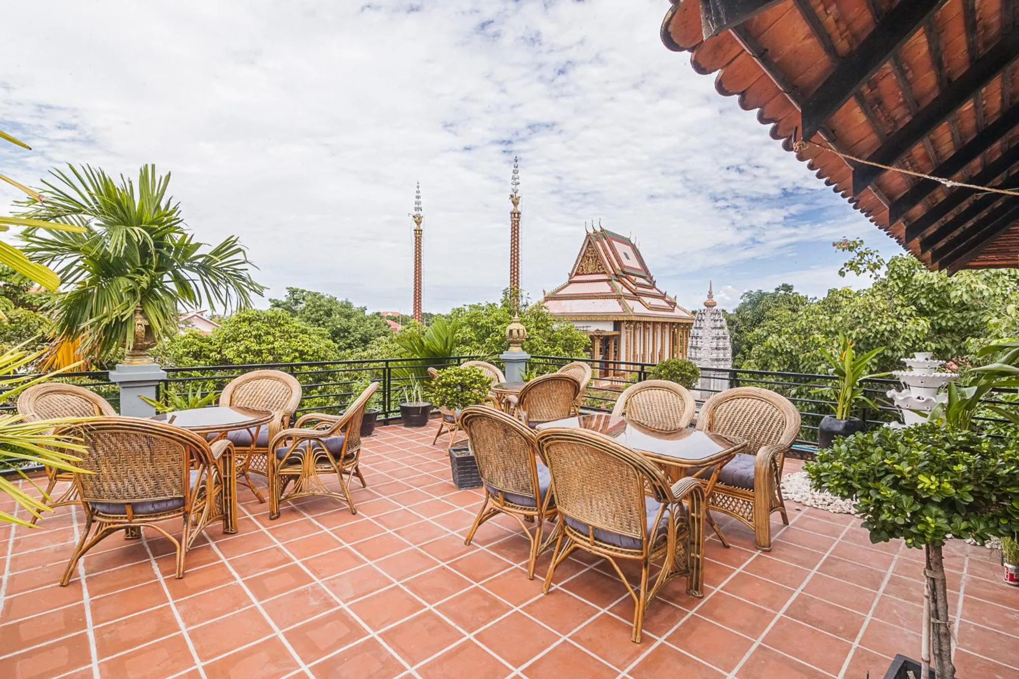 Balcony/Terrace in The Botanic Garden Hotel