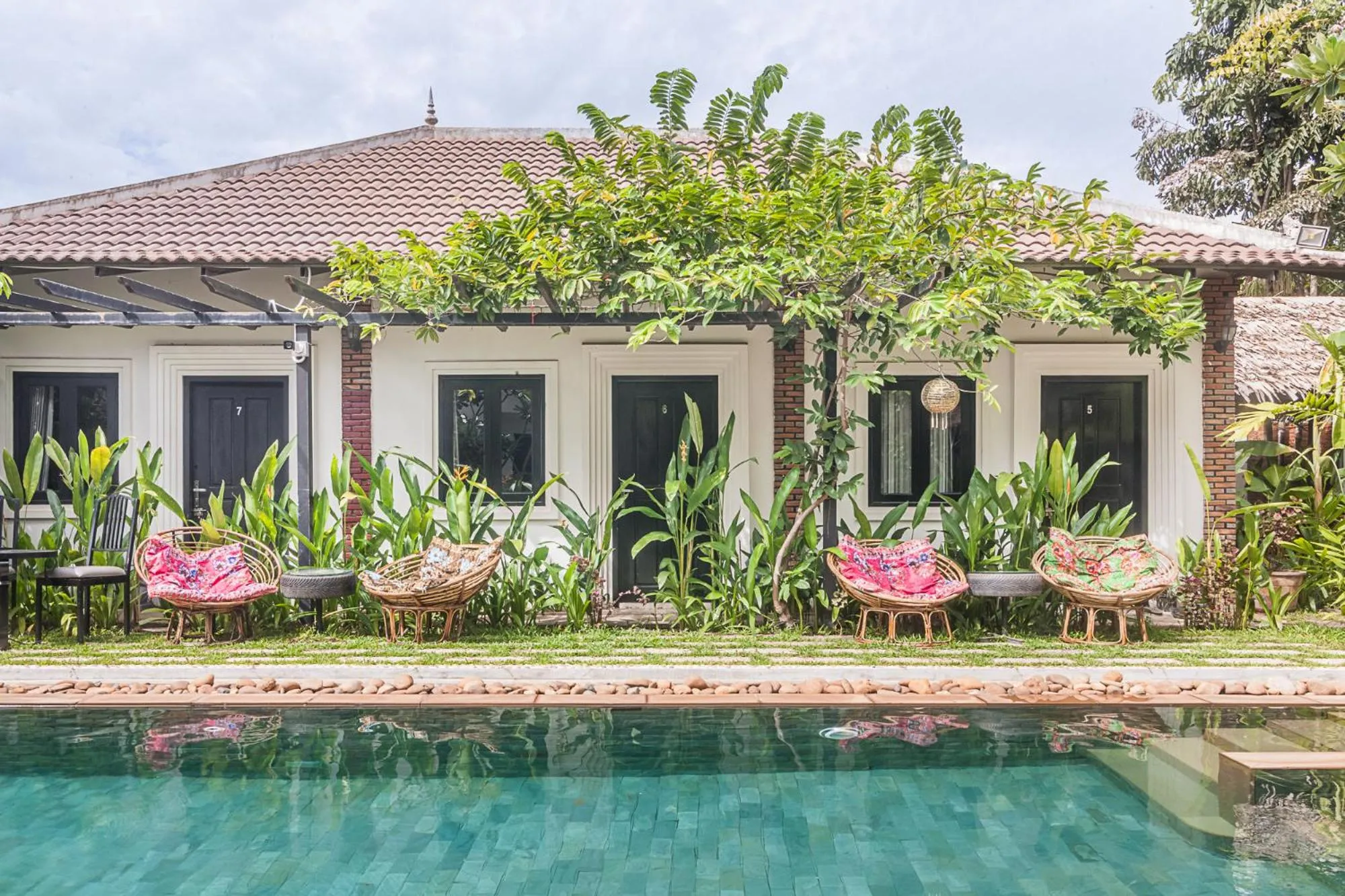 Seating area in The Botanic Garden Hotel