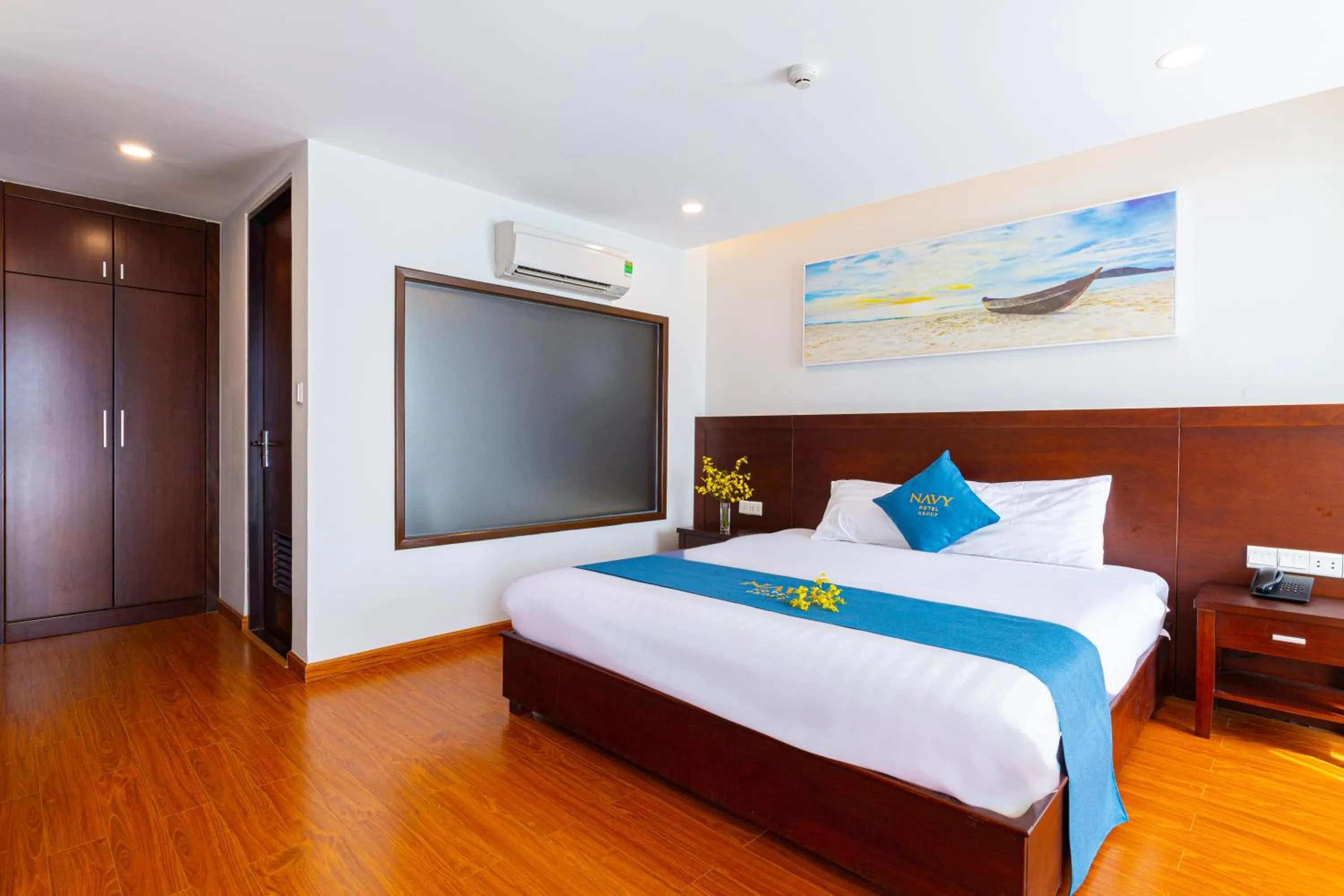 Bed in Navy Hotel Nha Trang