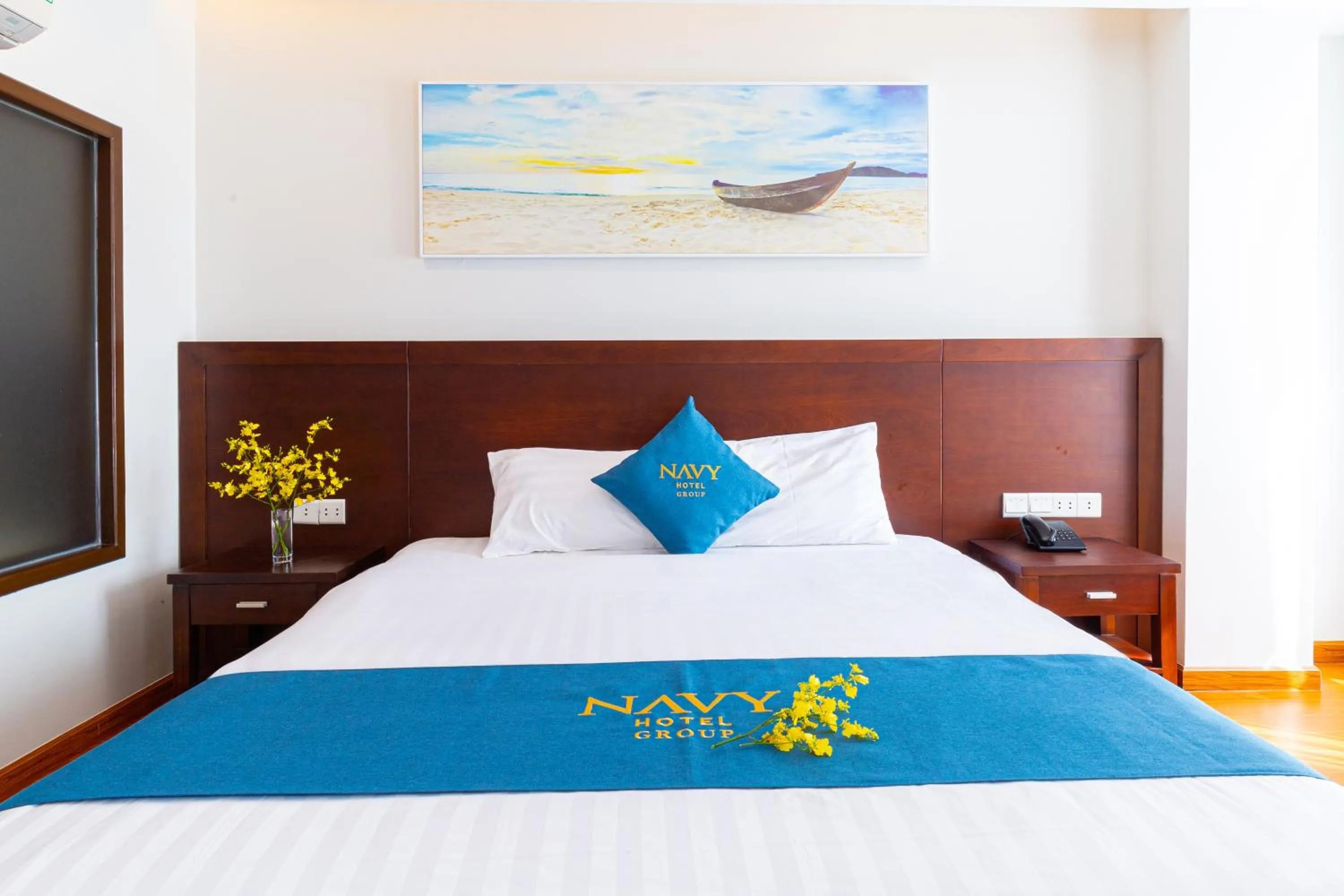 Bed in Navy Hotel Nha Trang