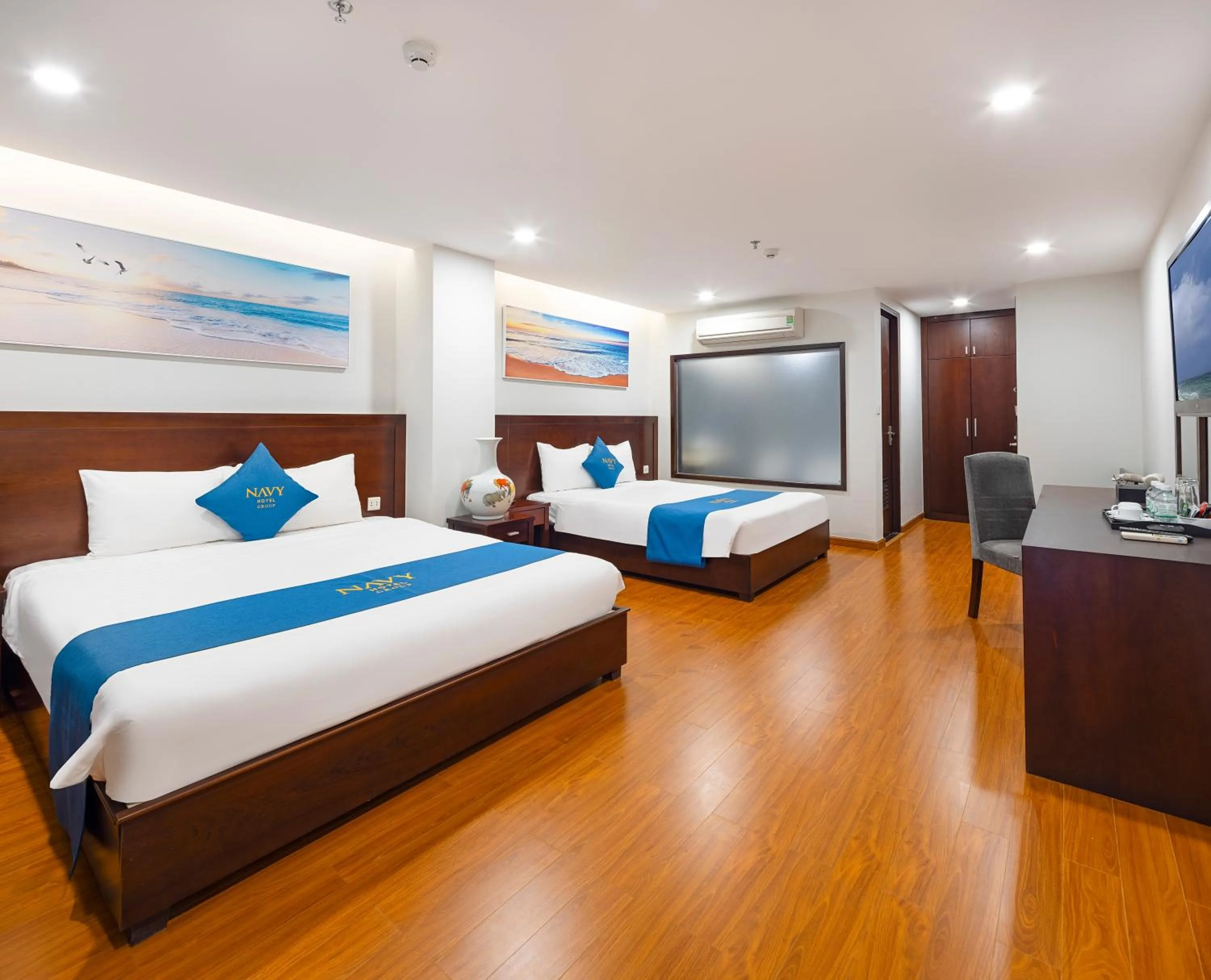 Bed in Navy Hotel Nha Trang