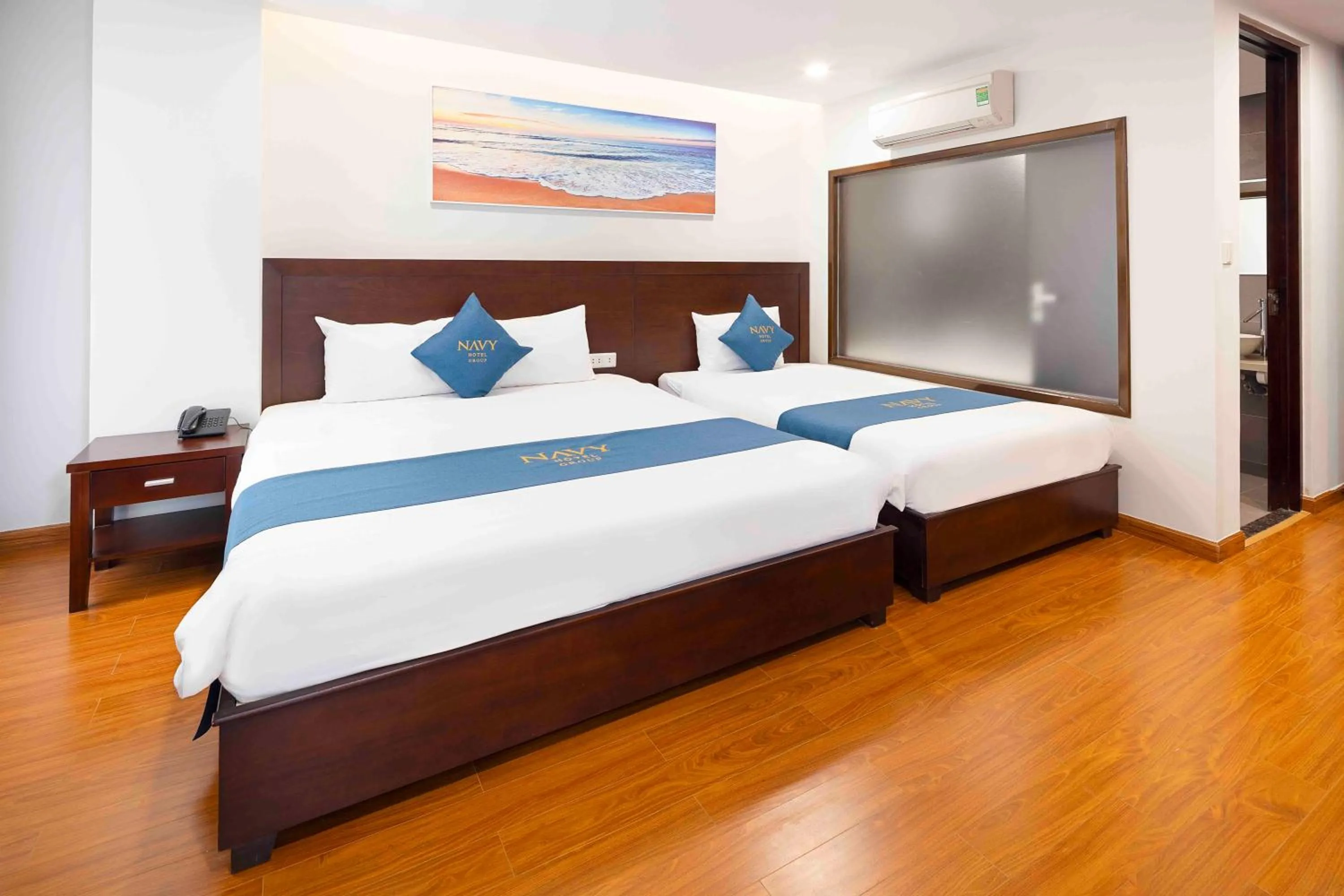 Bed in Navy Hotel Nha Trang