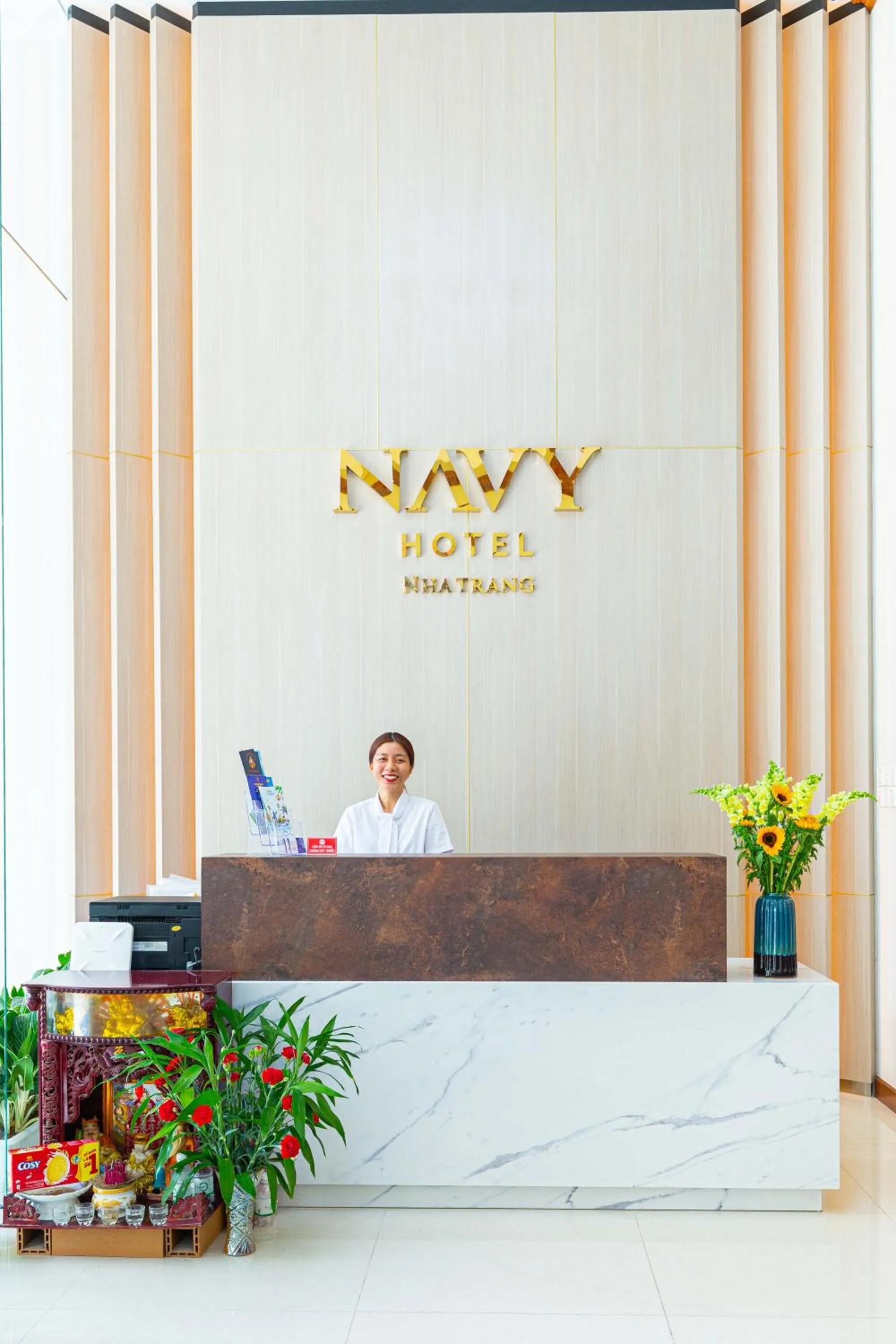 Lobby or reception in Navy Hotel Nha Trang