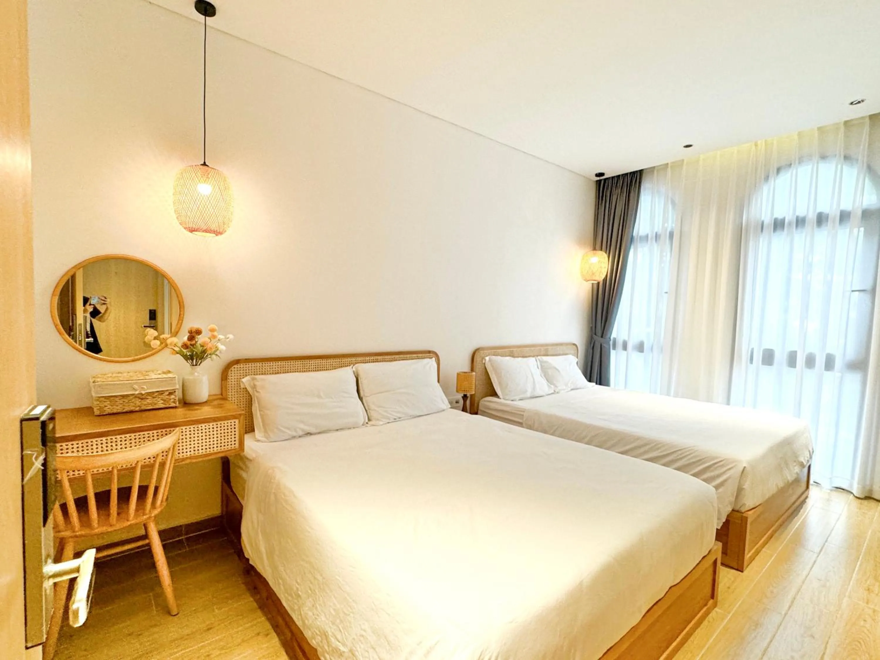 Bed in Mây House Grandworld Phu Quoc