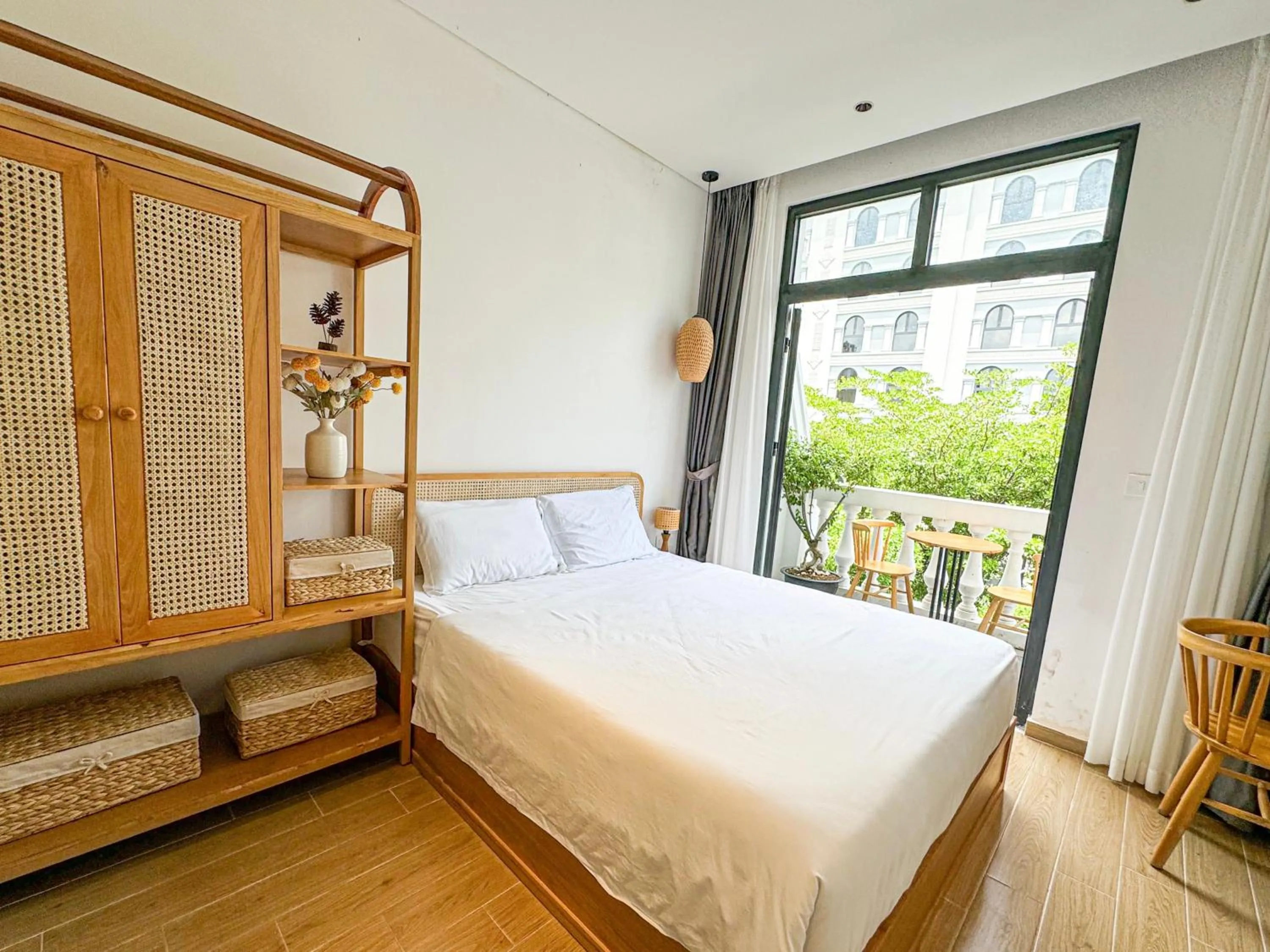 Bed in Mây House Grandworld Phu Quoc