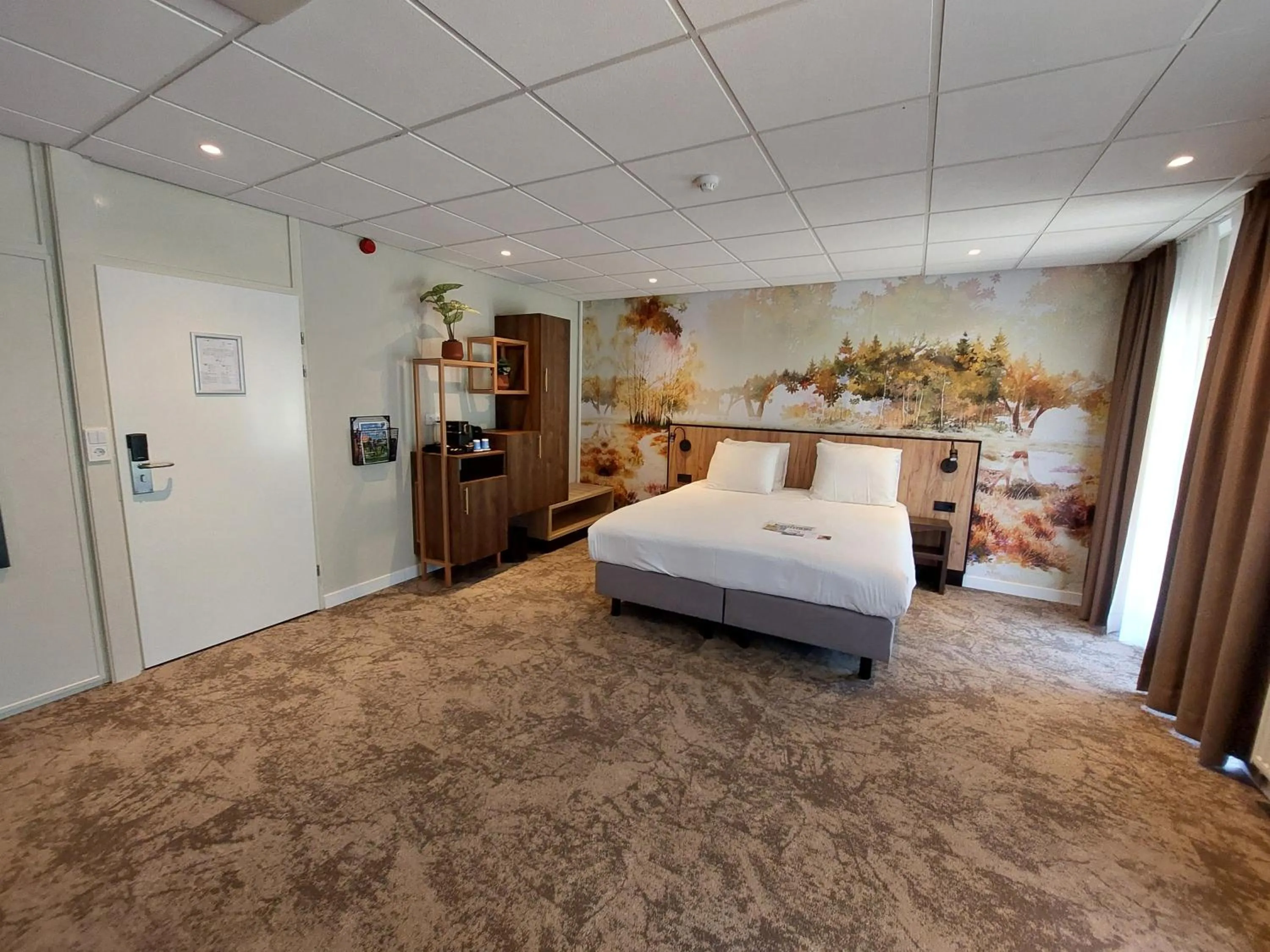 Bedroom, Bed in Fletcher Hotel-Restaurant Mooi Veluwe