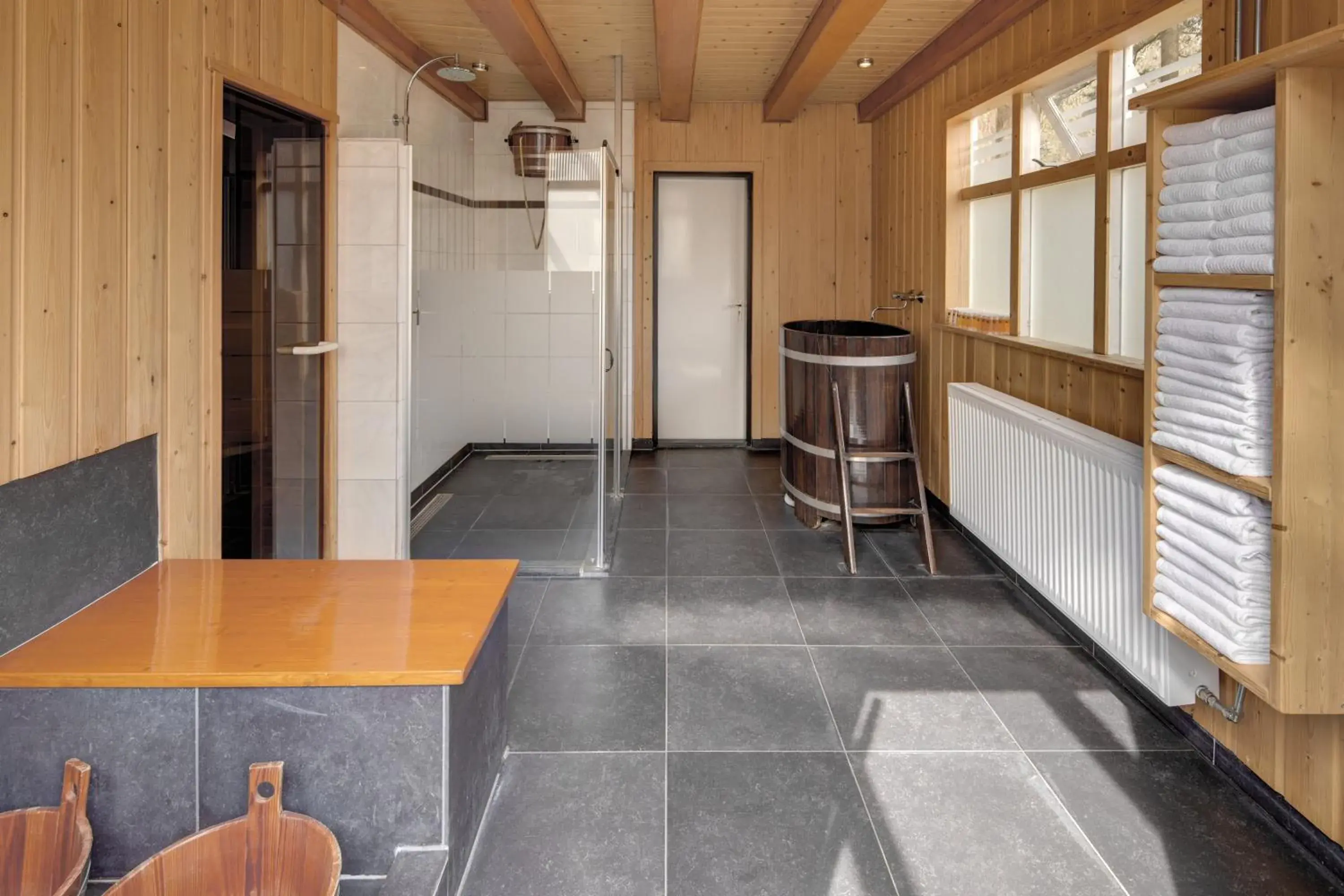 Sauna in Fletcher Hotel-Restaurant Mooi Veluwe Sauna in Fletcher Hotel-Restaurant Mooi Veluwe