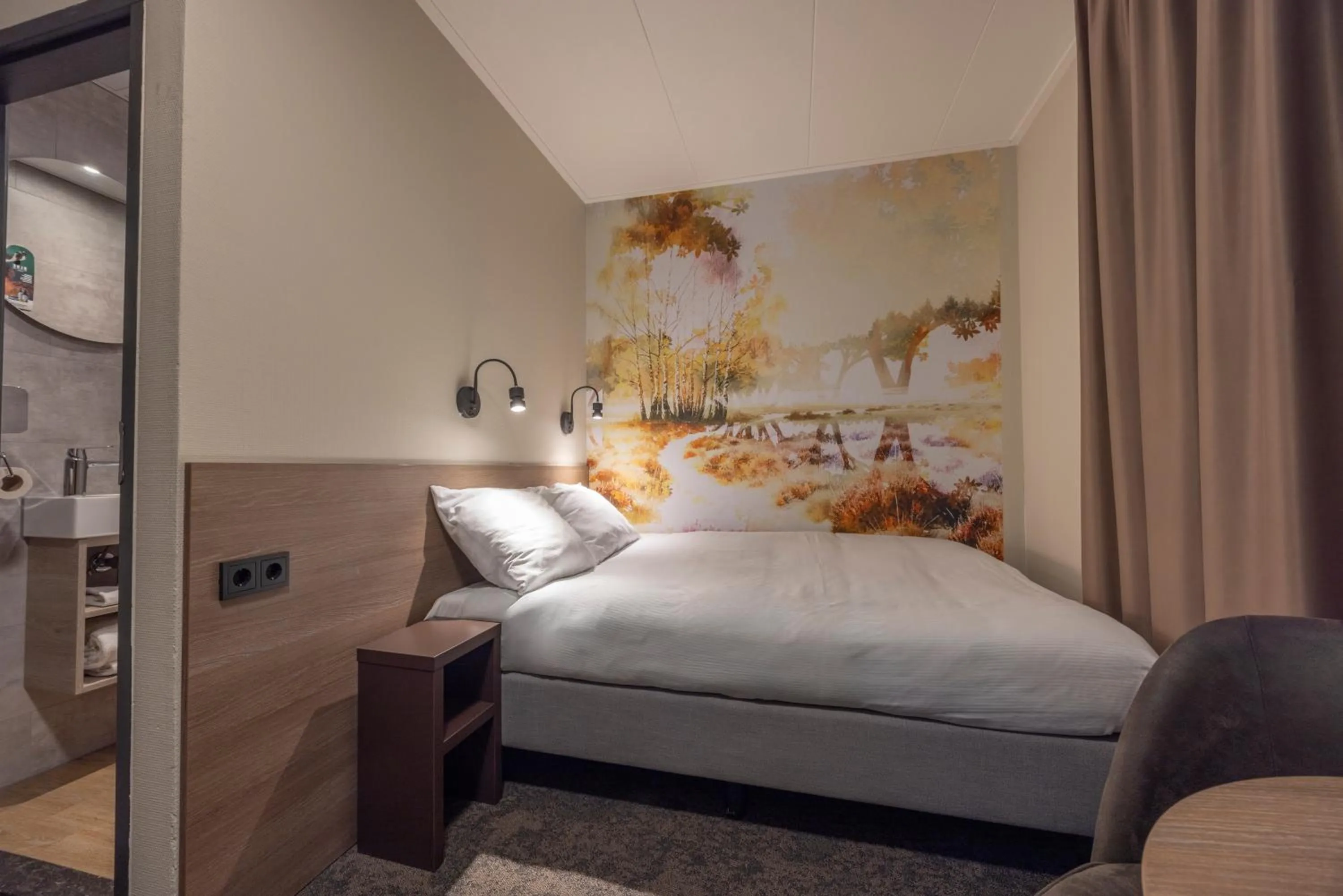 Bedroom, Bed in Fletcher Hotel-Restaurant Mooi Veluwe