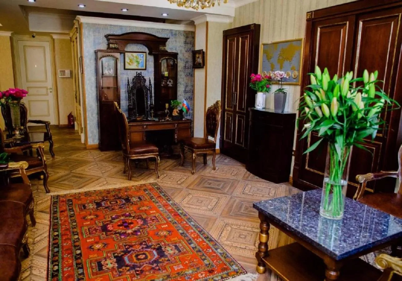 Lobby or reception in Royal Antique Boutique Hotel