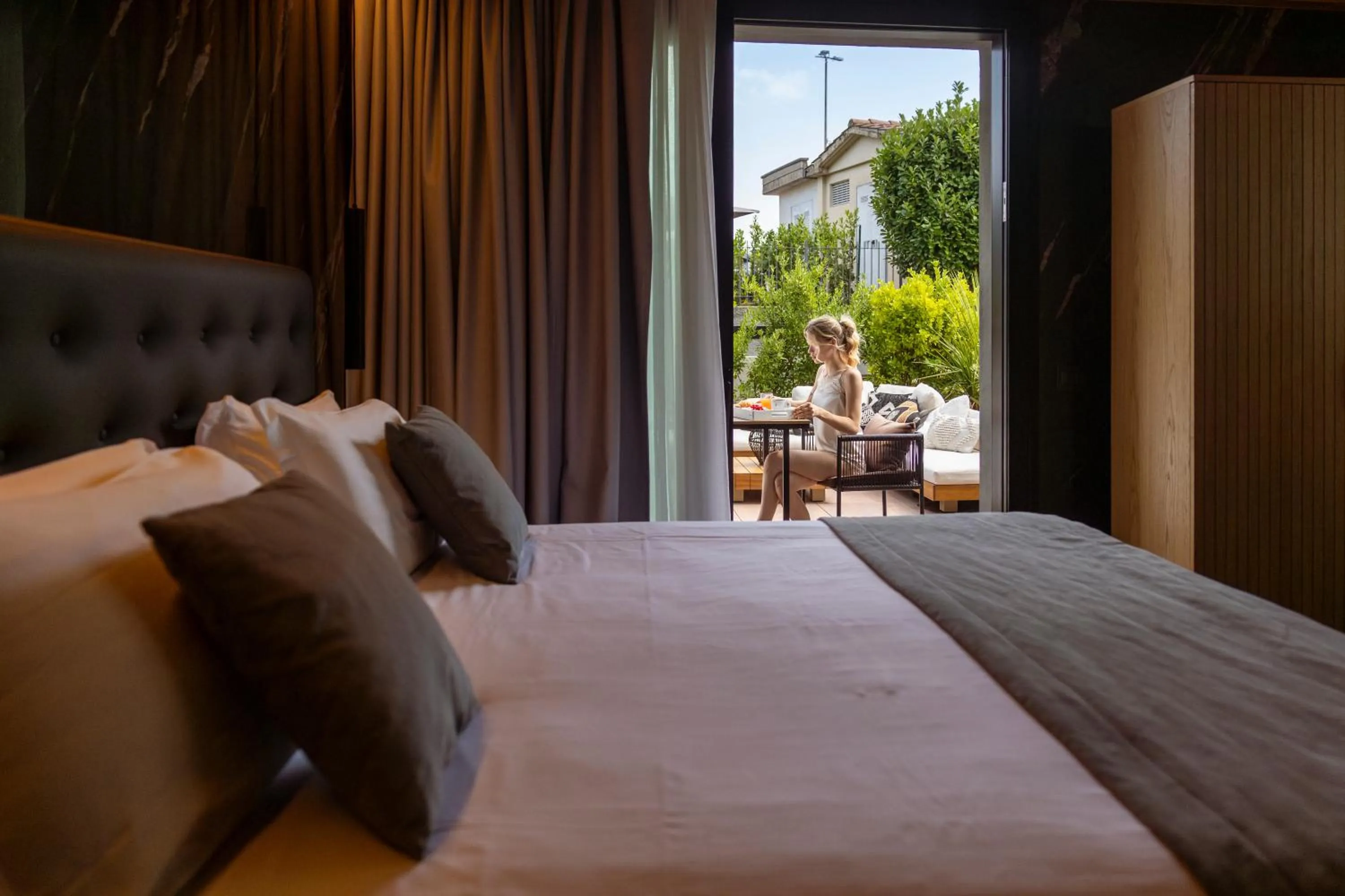 Bedroom, Bed in Boutique Hotel Sirmione