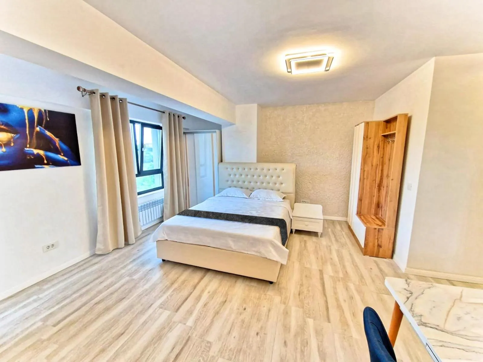 Bed in Apart HOTEL Fusion Tower