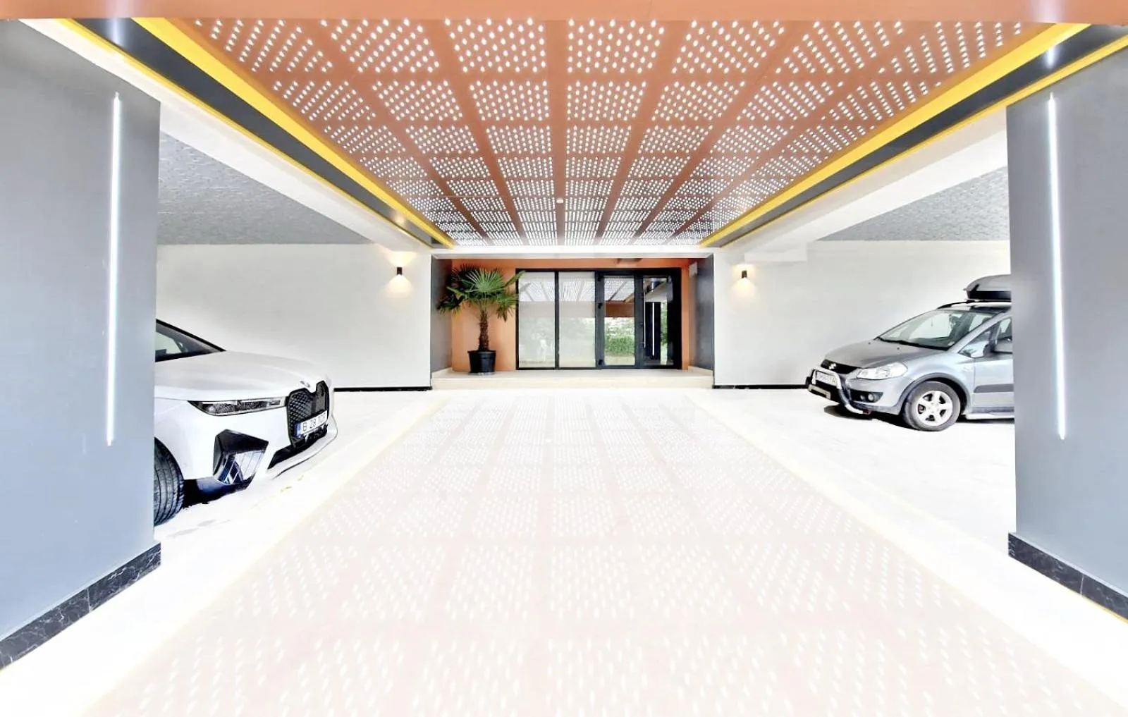 Facade/entrance in Apart HOTEL Fusion Tower