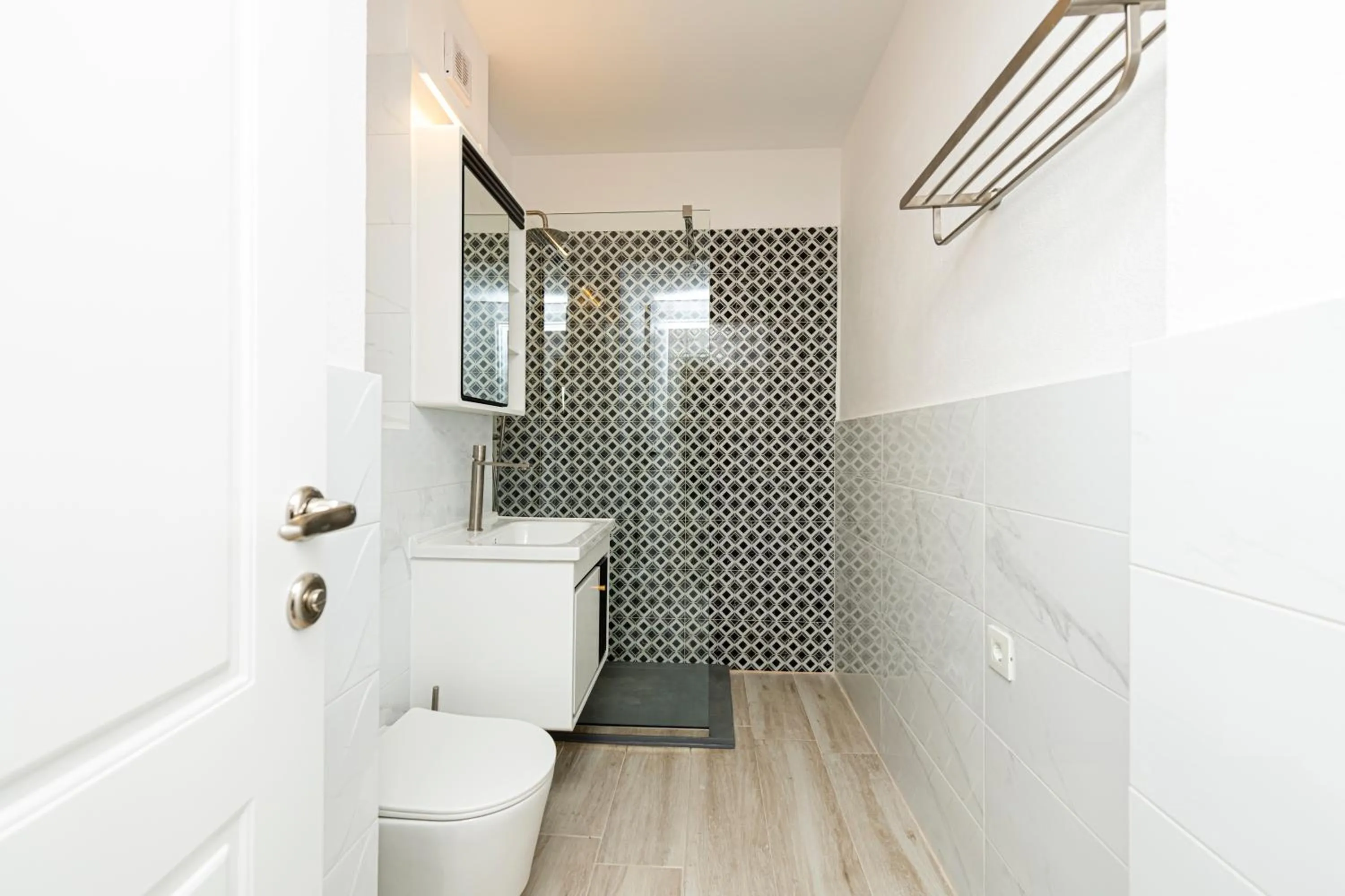 Bathroom in Apart HOTEL Fusion Tower