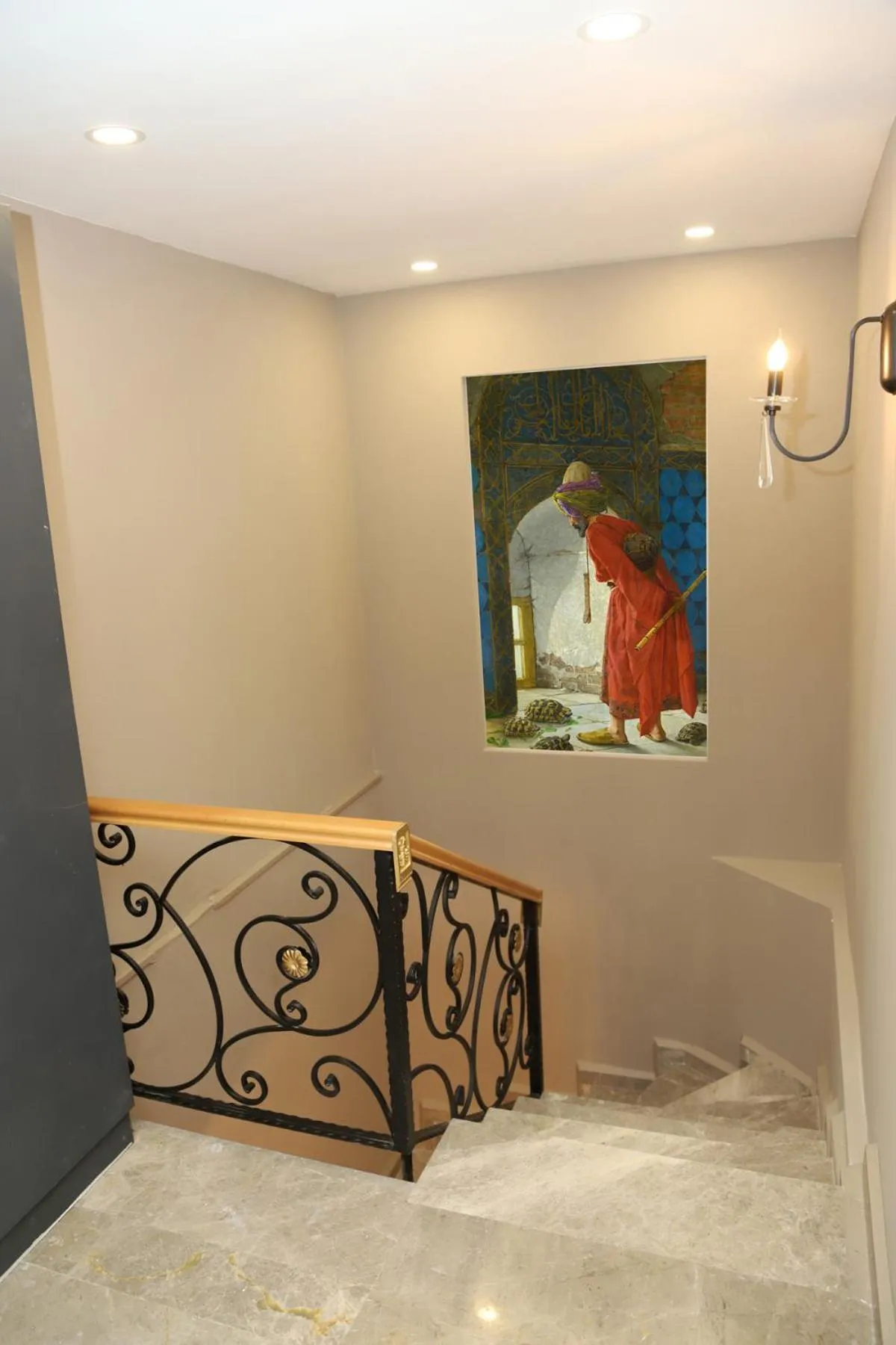 Decorative detail, Bed in Novus Hotel İstanbul