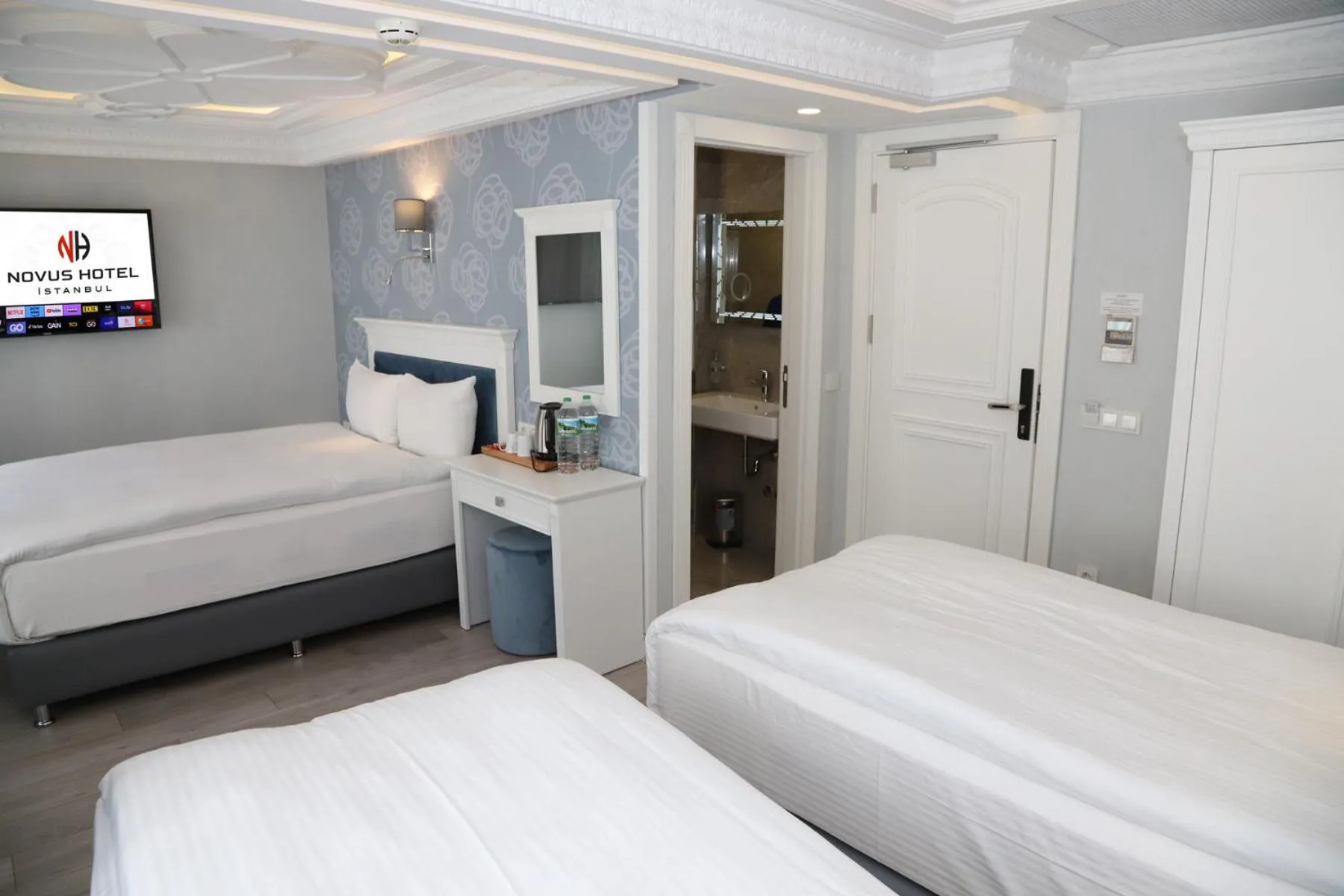 Bed in Novus Hotel İstanbul