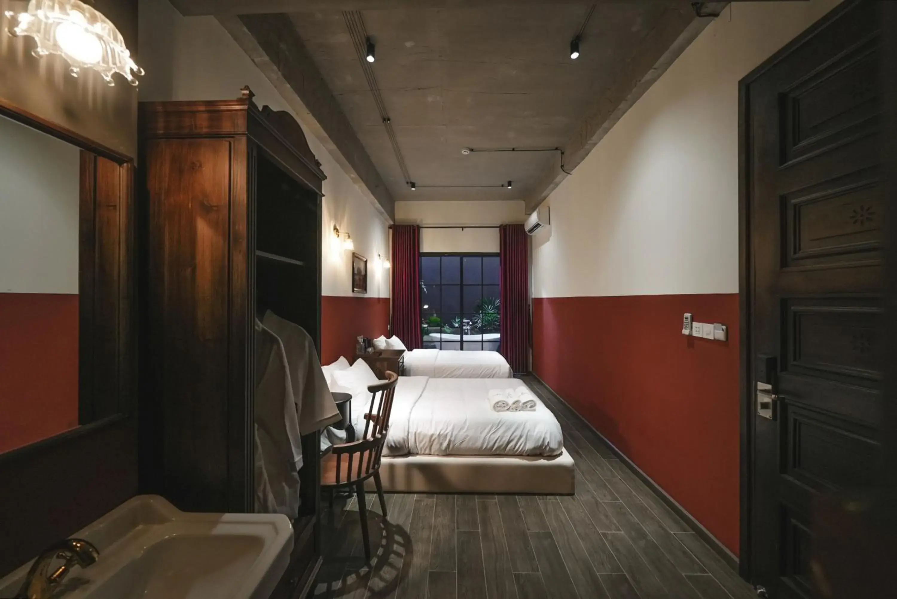 View (from property/room), Bed in The Chum Boutique View (from property/room), Bed in The Chum Boutique