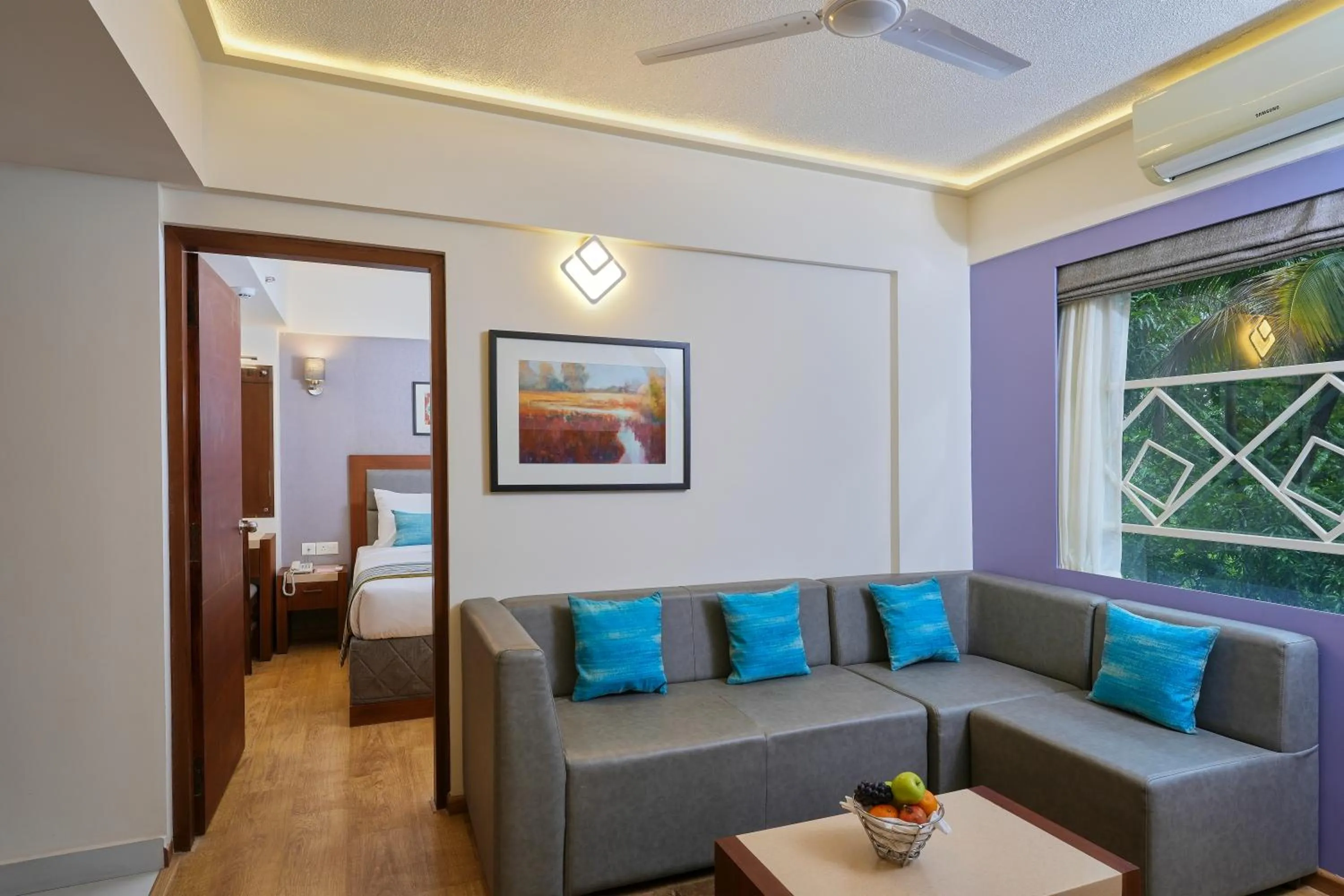 Living room in Noah Sky Suites