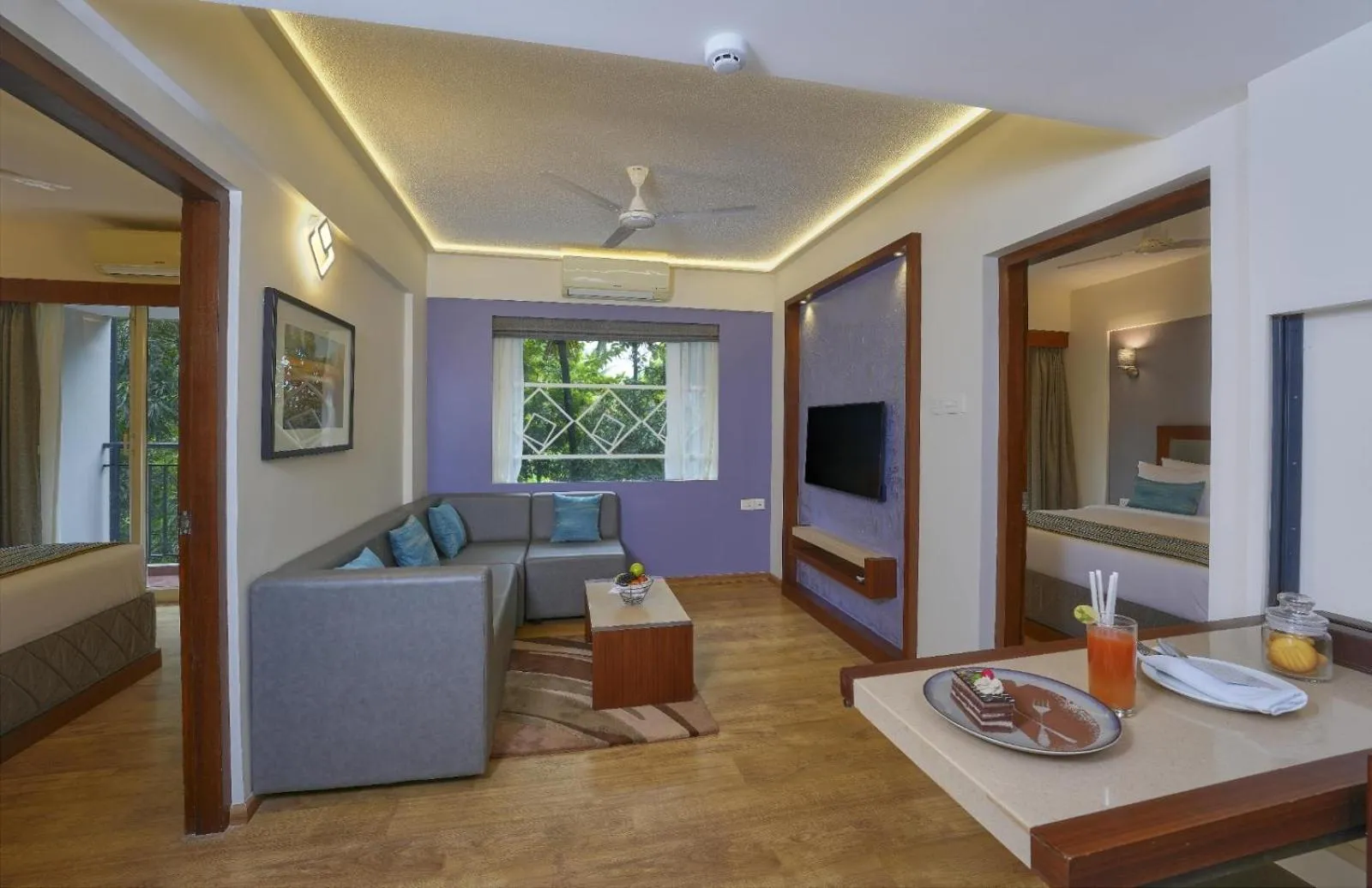 Living room in Noah Sky Suites