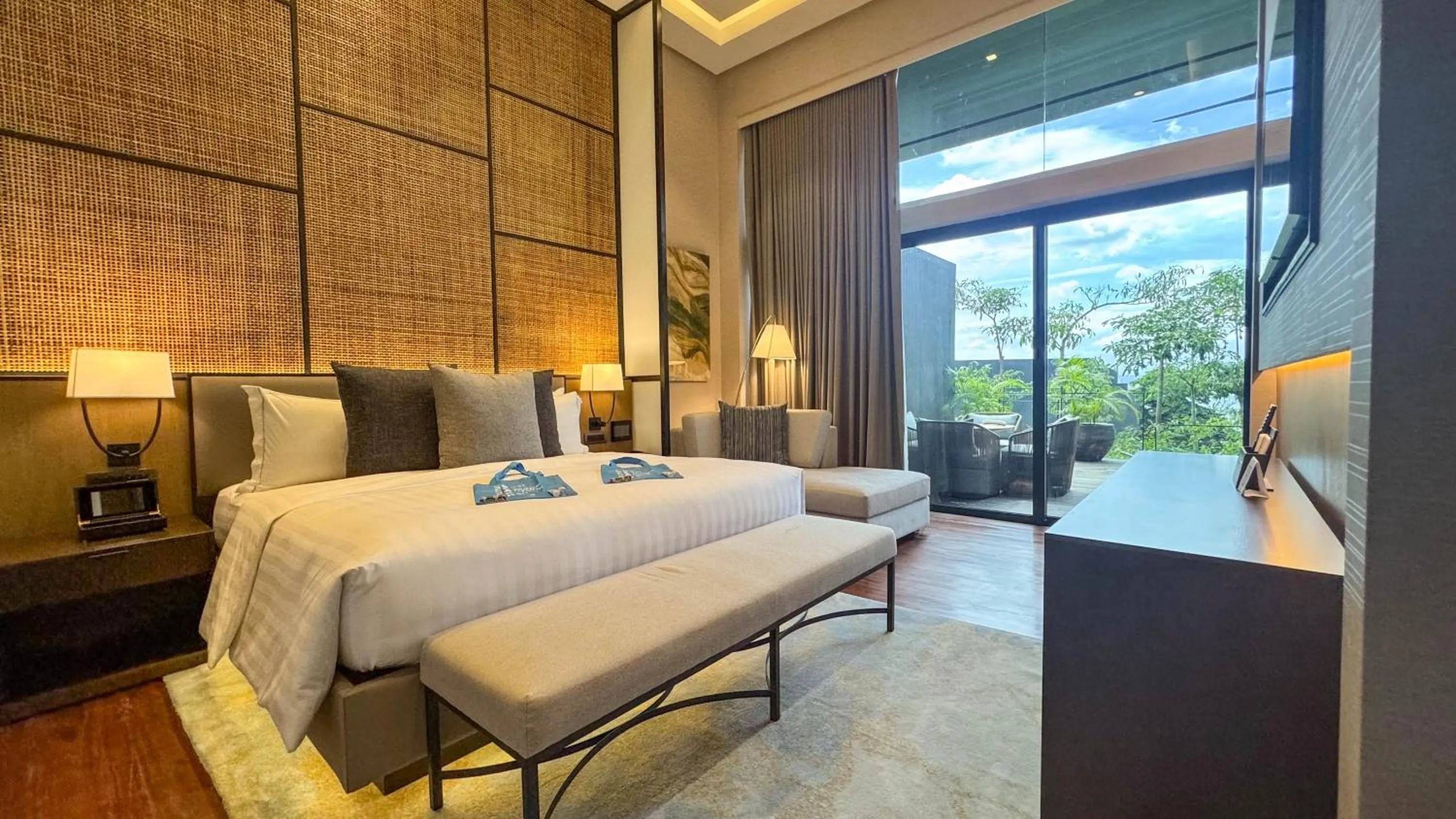 Bedroom, Bed in Discovery Samal