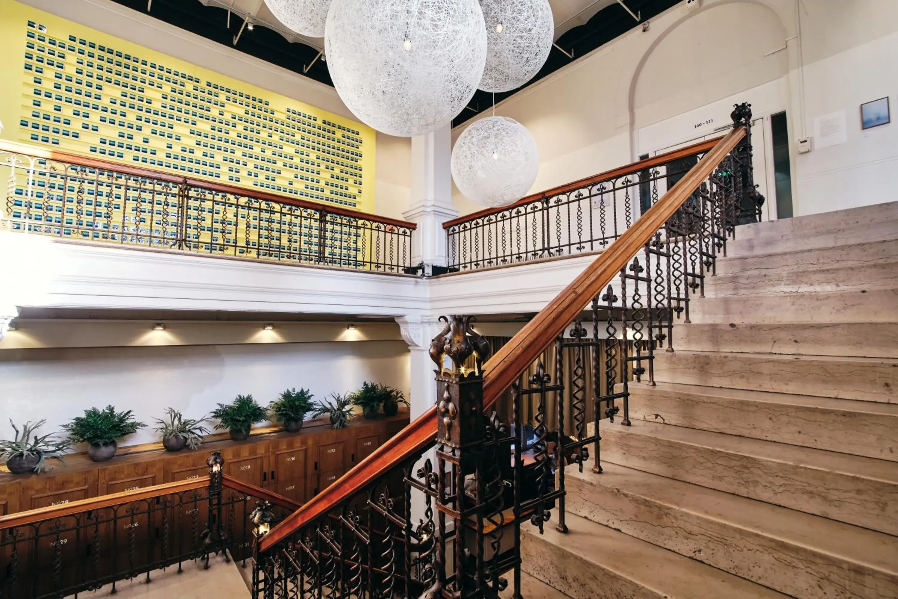 Lobby or reception in Hotel Arena Lobby or reception in Hotel Arena