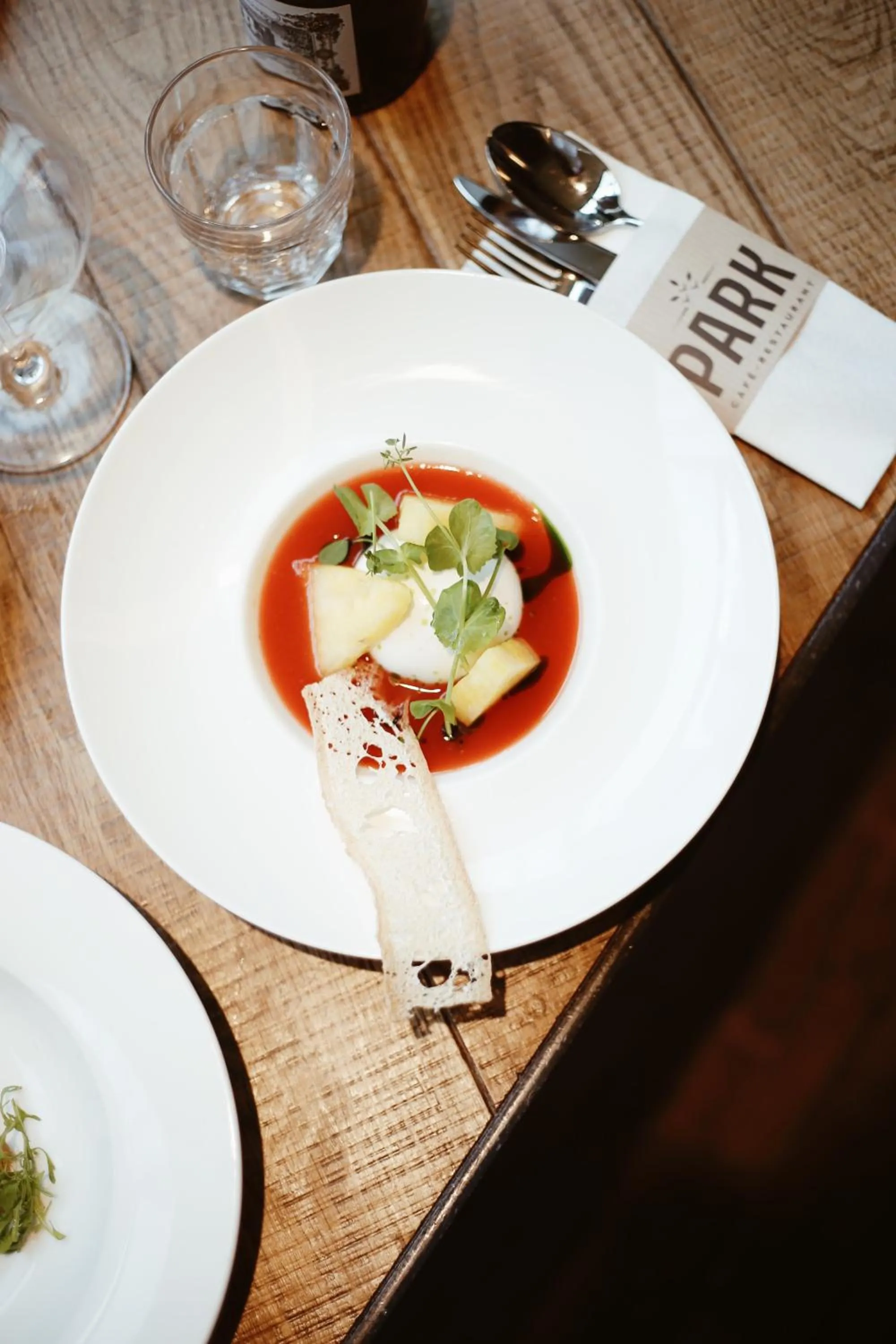 Food close-up in Hotel Arena