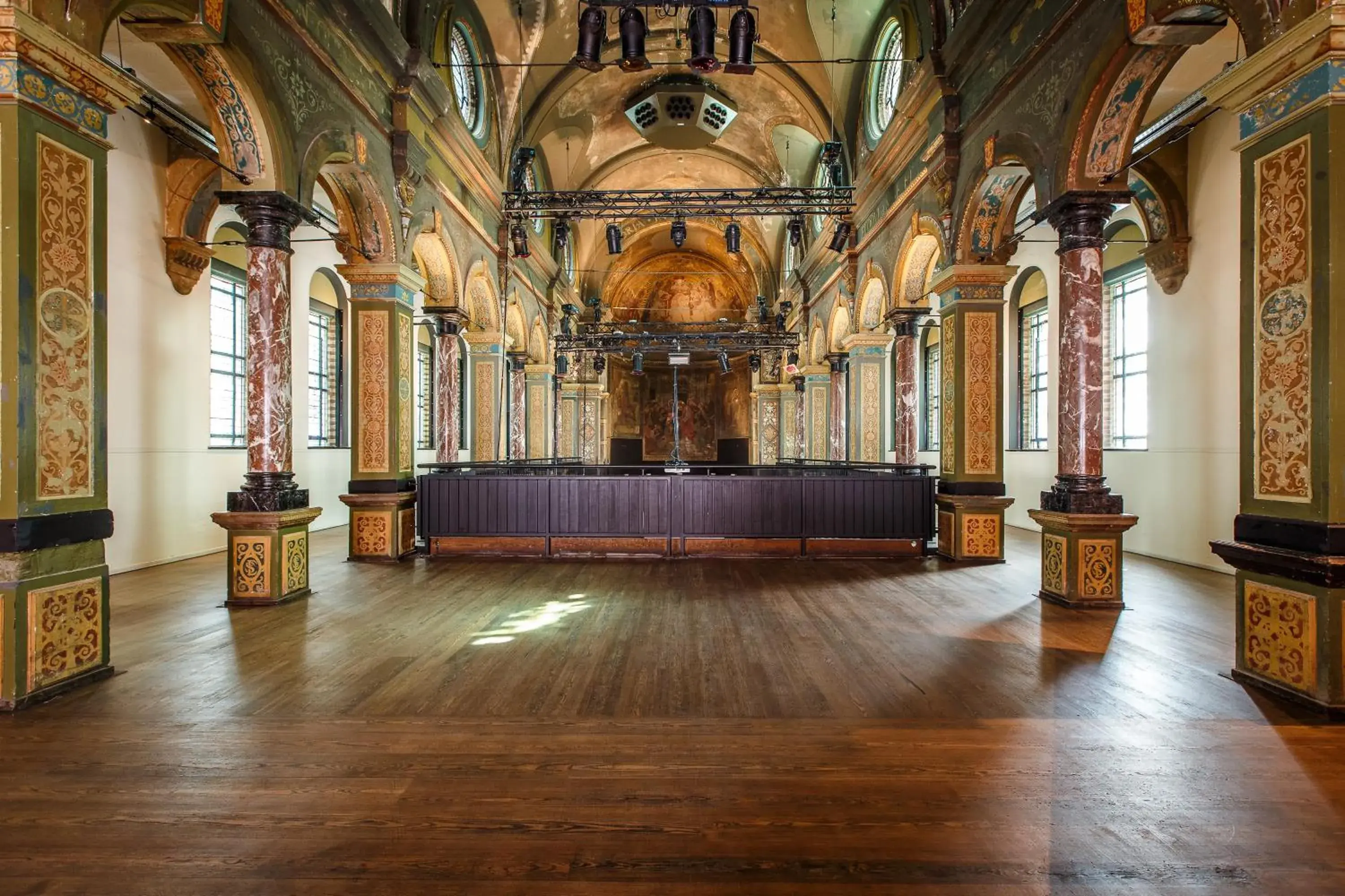 Lobby or reception in Hotel Arena Lobby or reception in Hotel Arena