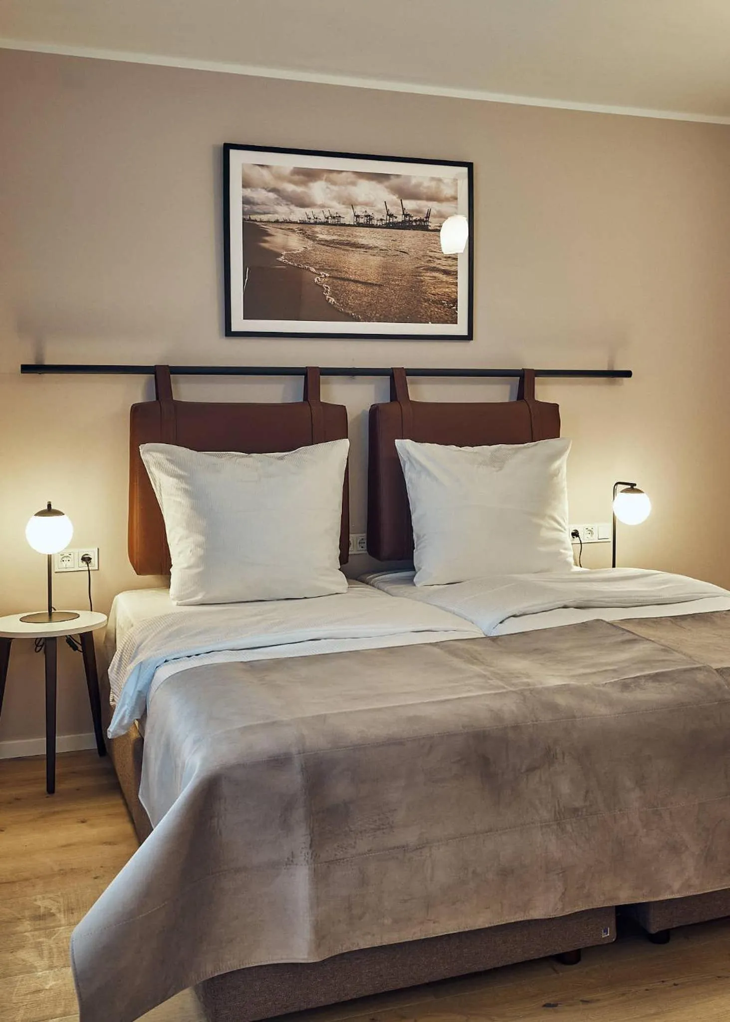 Bed in Arbio I Makro Apartments