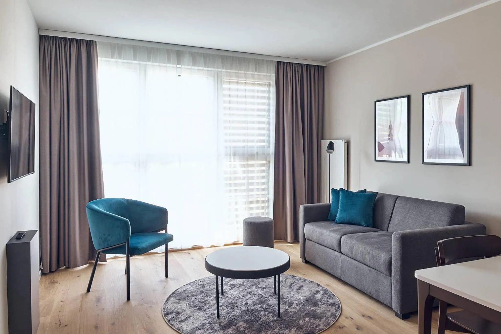 TV and multimedia in Arbio I Makro Apartments