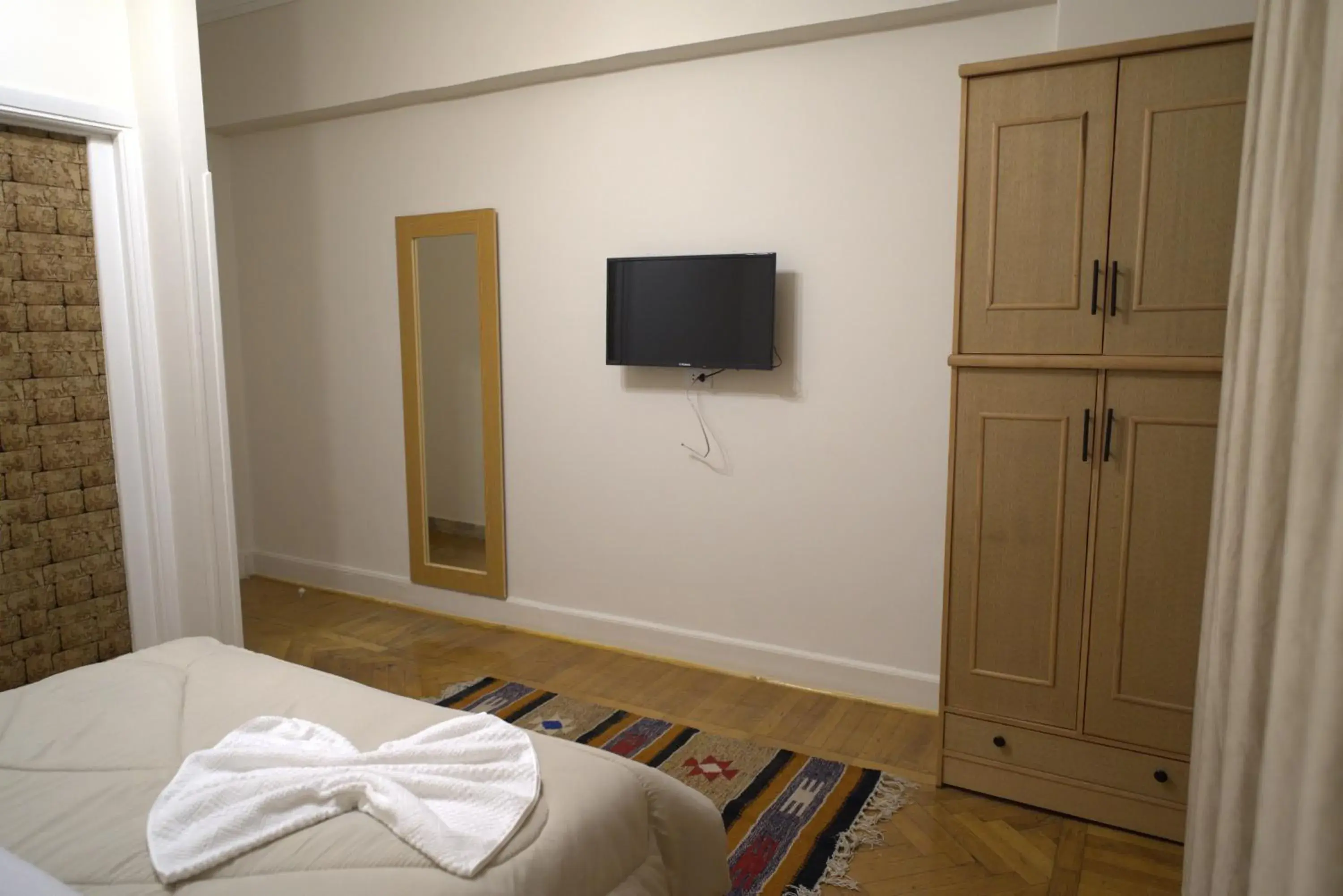 Bed in Central Cairo Hotel Bed in Central Cairo Hotel