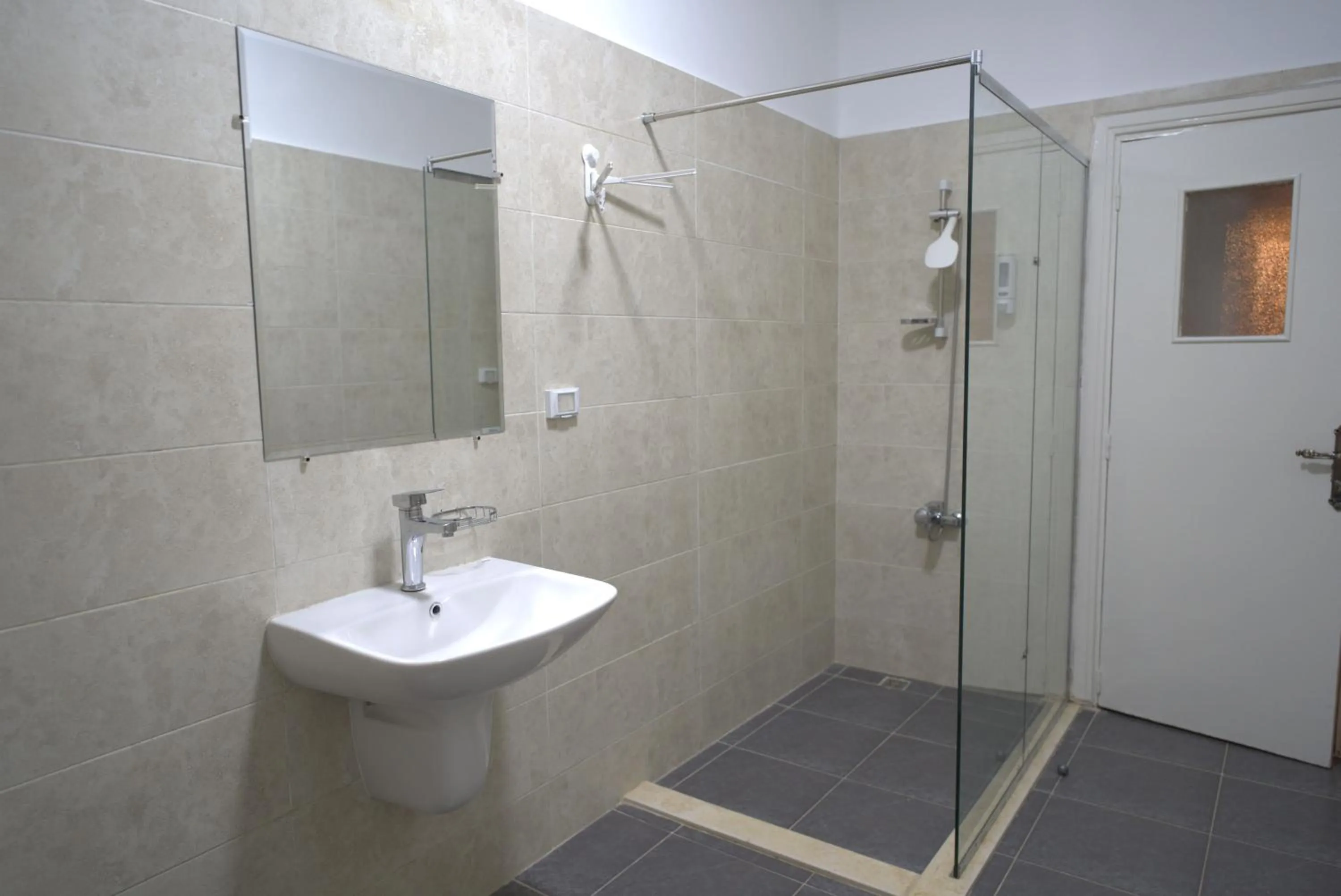 Shower in Central Cairo Hotel