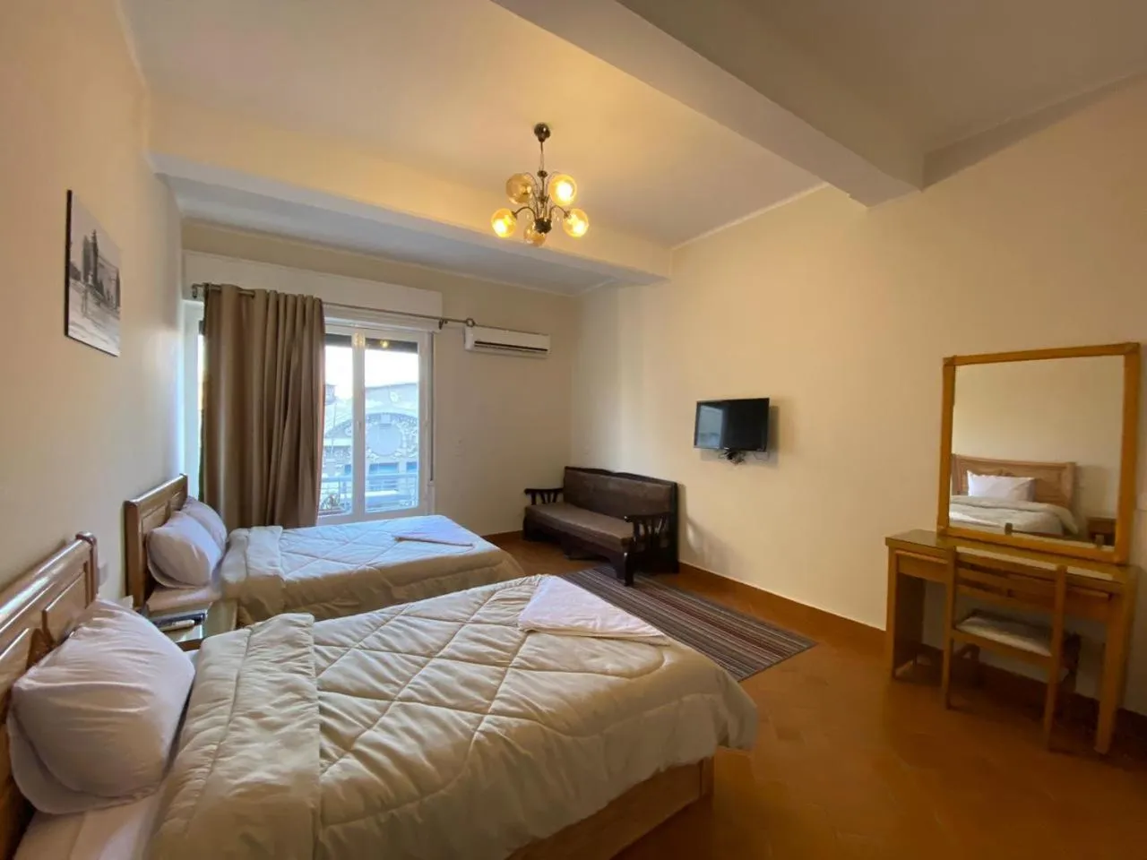 TV and multimedia, Bed in Central Cairo Hotel