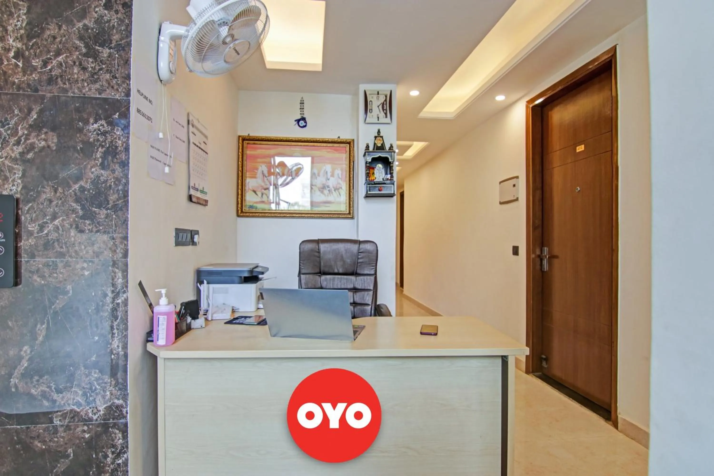 Lobby or reception in Hotel O Sai Kripa Stay